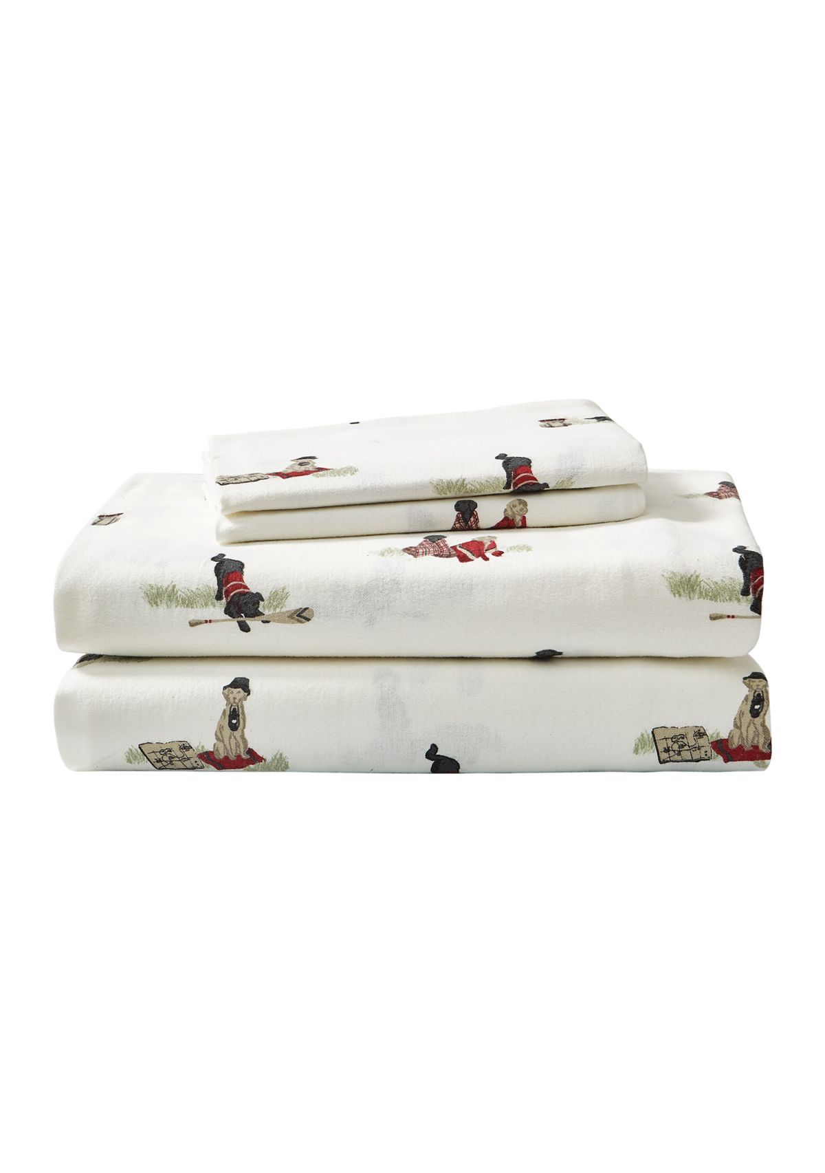 Retriever Adventure Flannel Sheet Set
