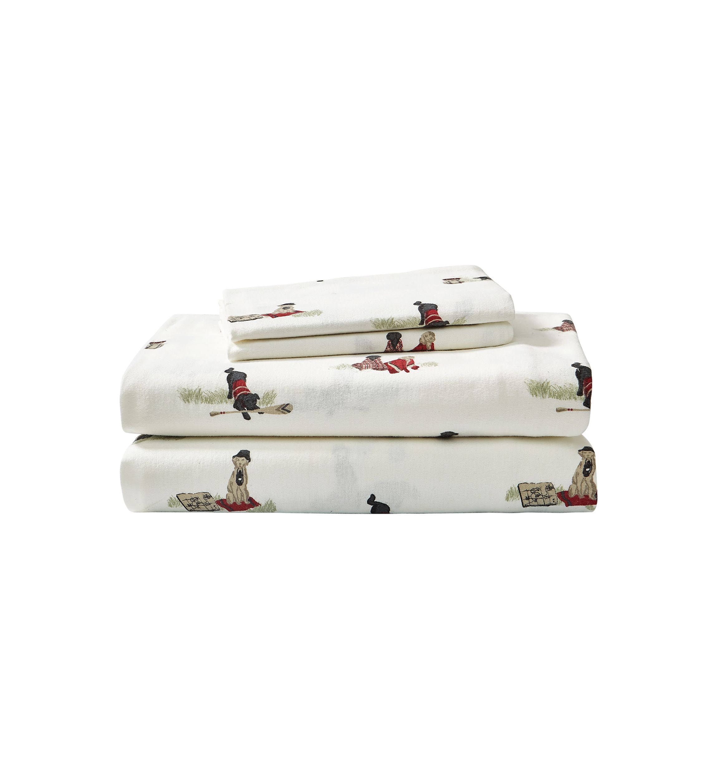 Retriever Adventure Flannel Sheet Set