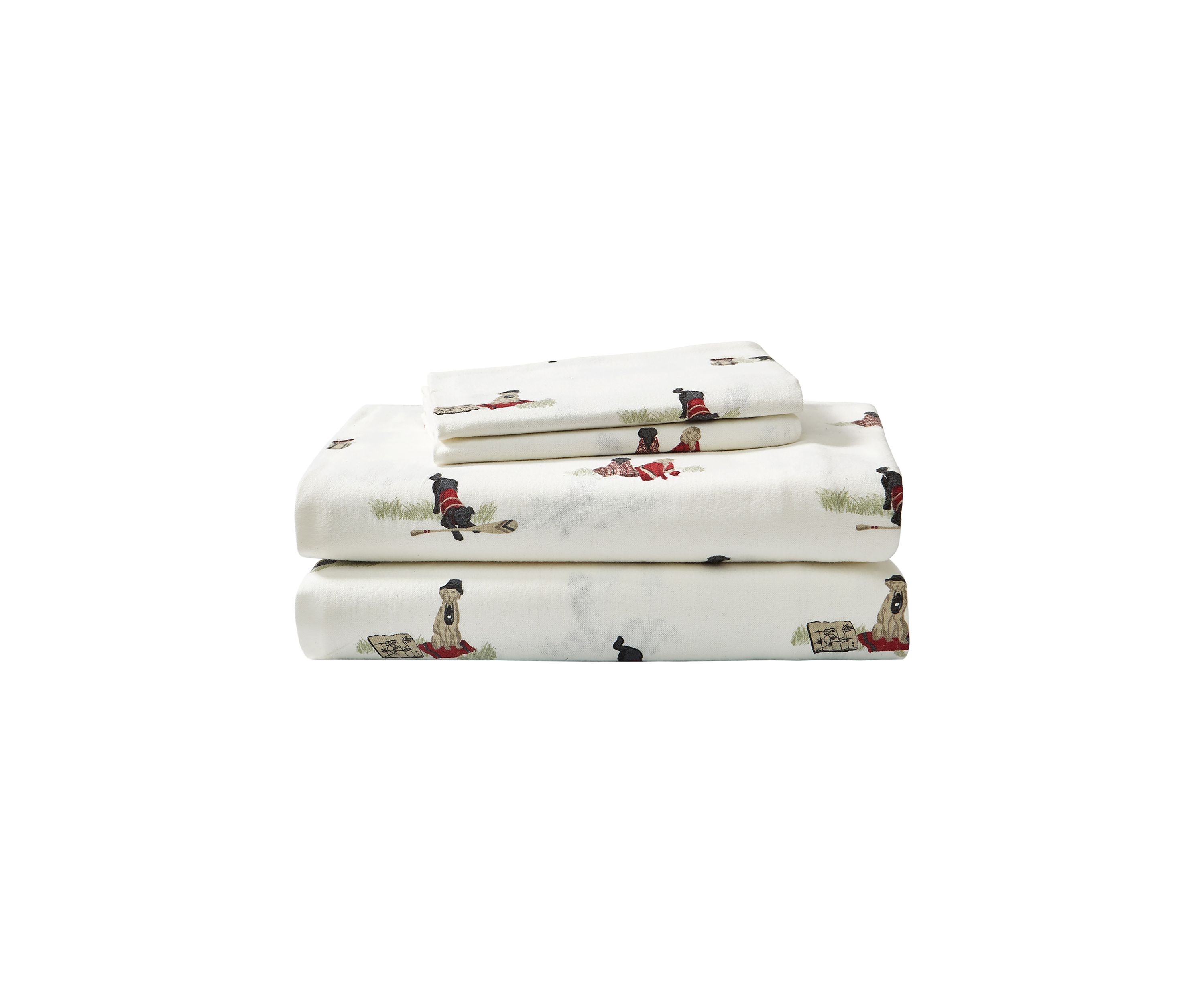 Retriever Adventure Flannel Sheet Set