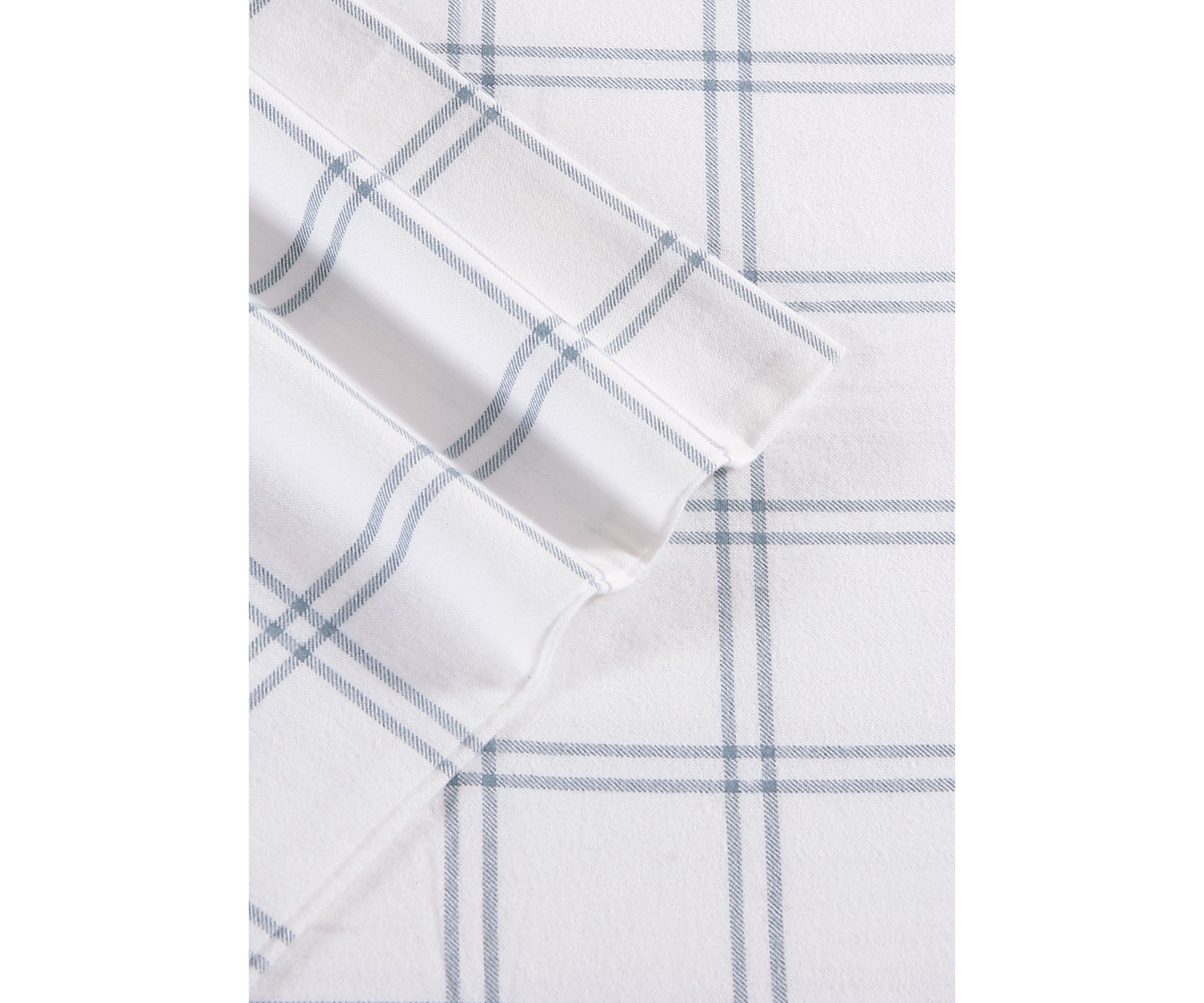 Westridge Plaid 4-Piece Cotton Flannel Sheet Set