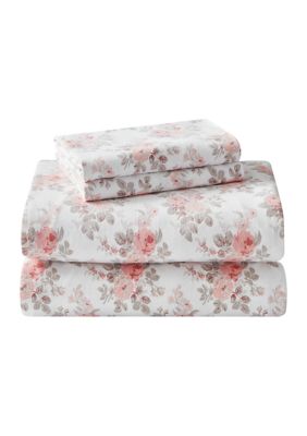 Laura Ashley Lisalee Flannel Sheet Set