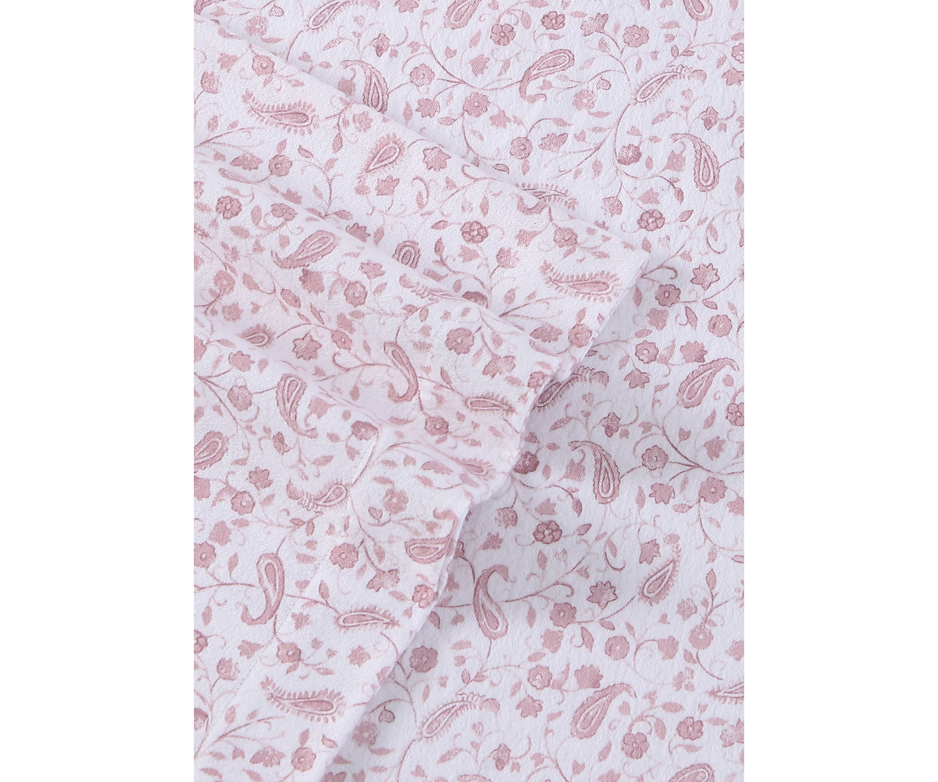 Paisley Prance Flannel Sheet Set