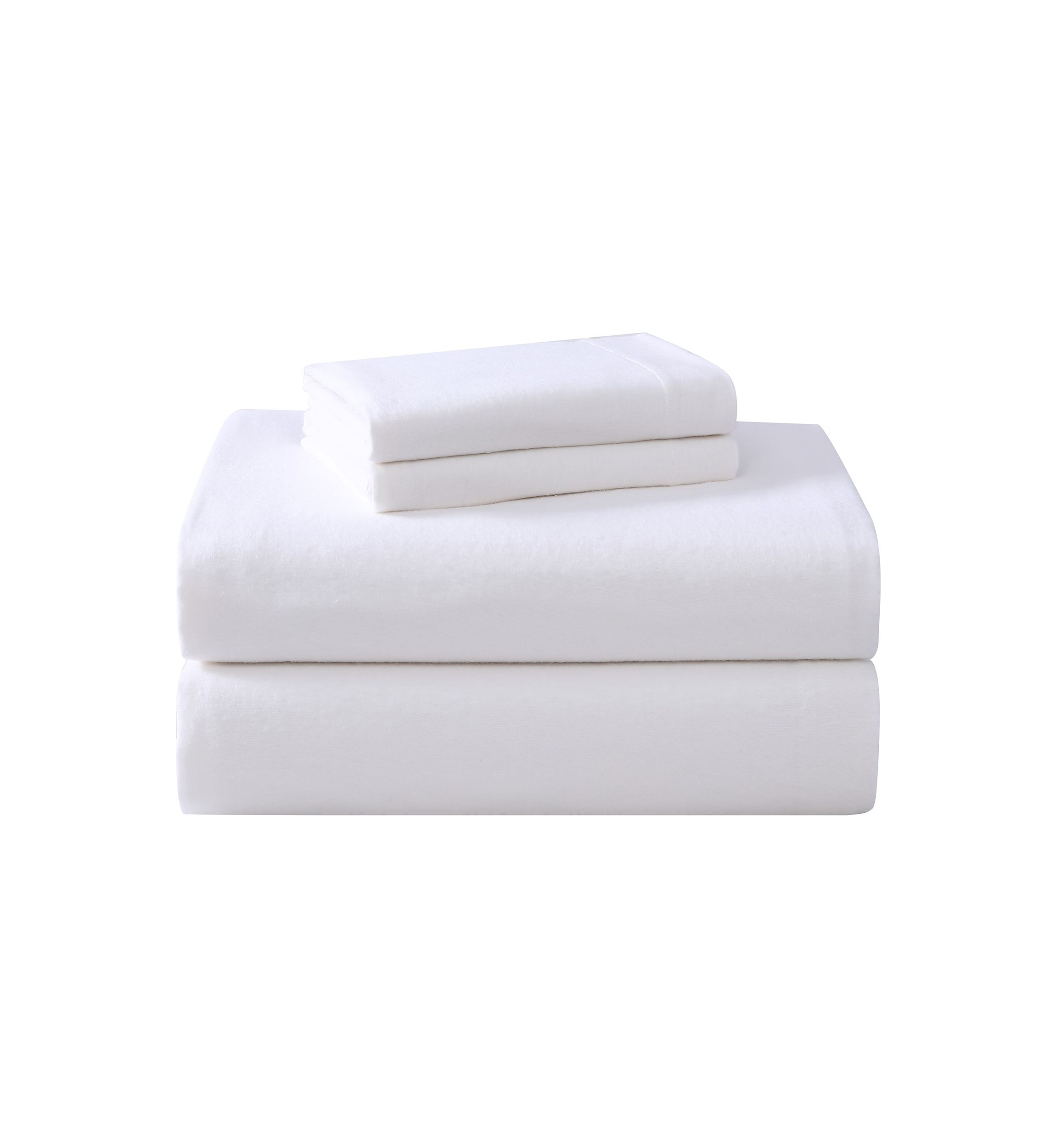 Solid Flannel Sheet Set