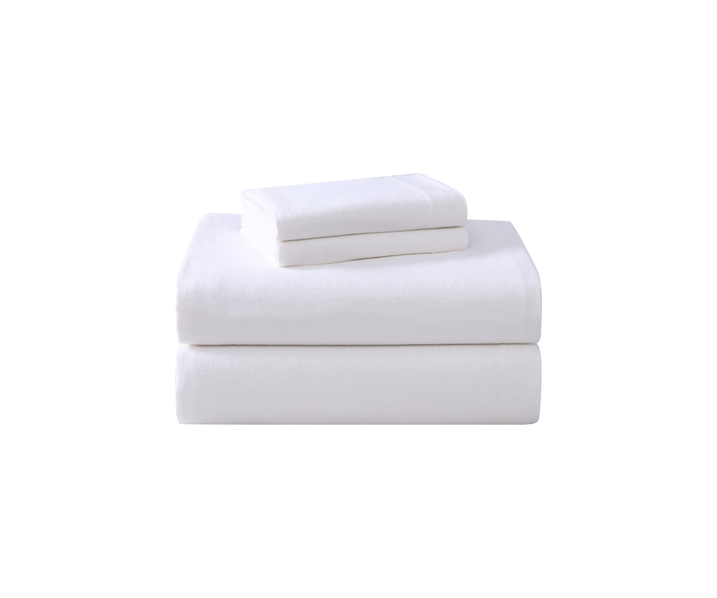 Solid Flannel Sheet Set