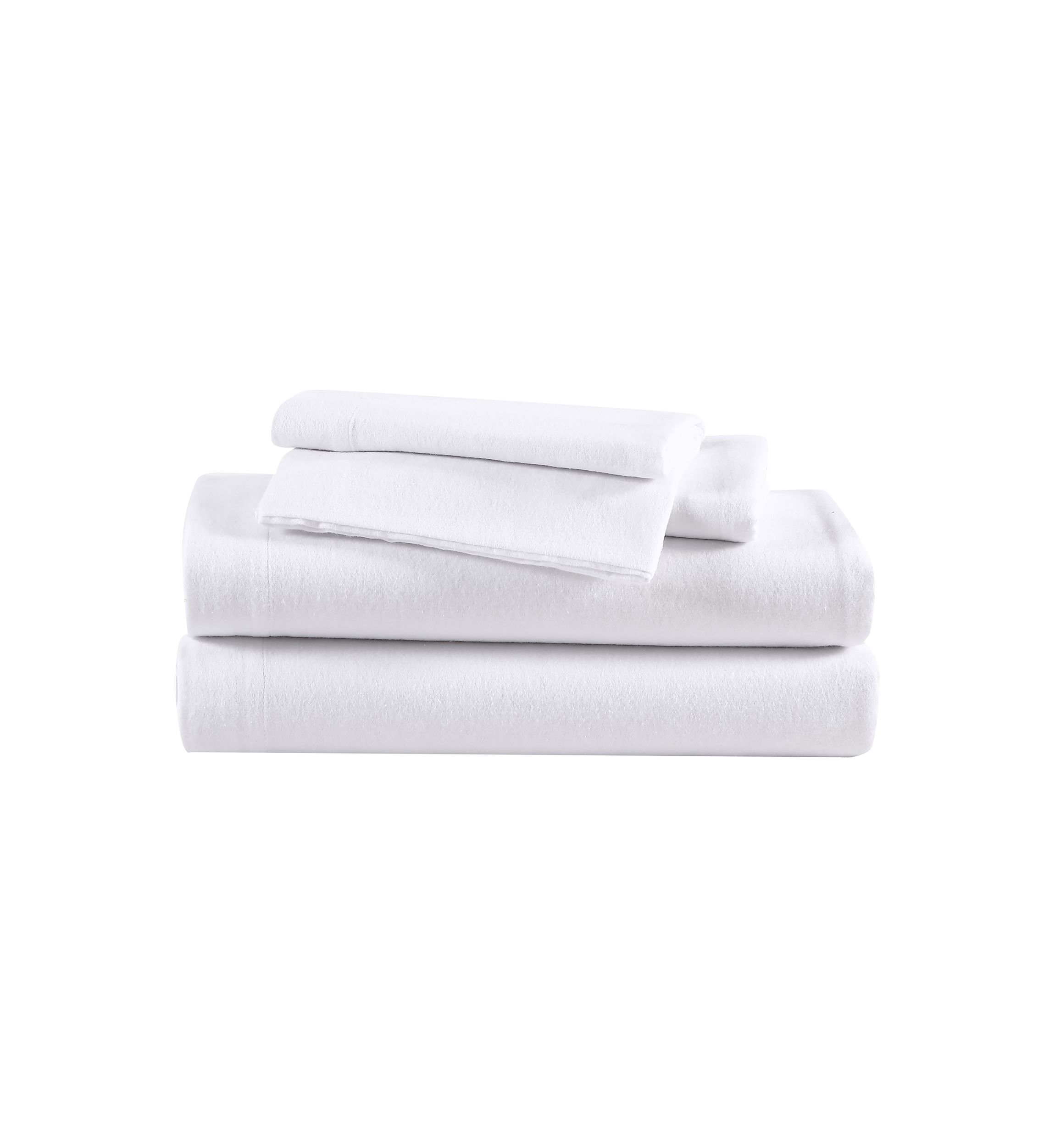 Solid Flannel Sheet Set