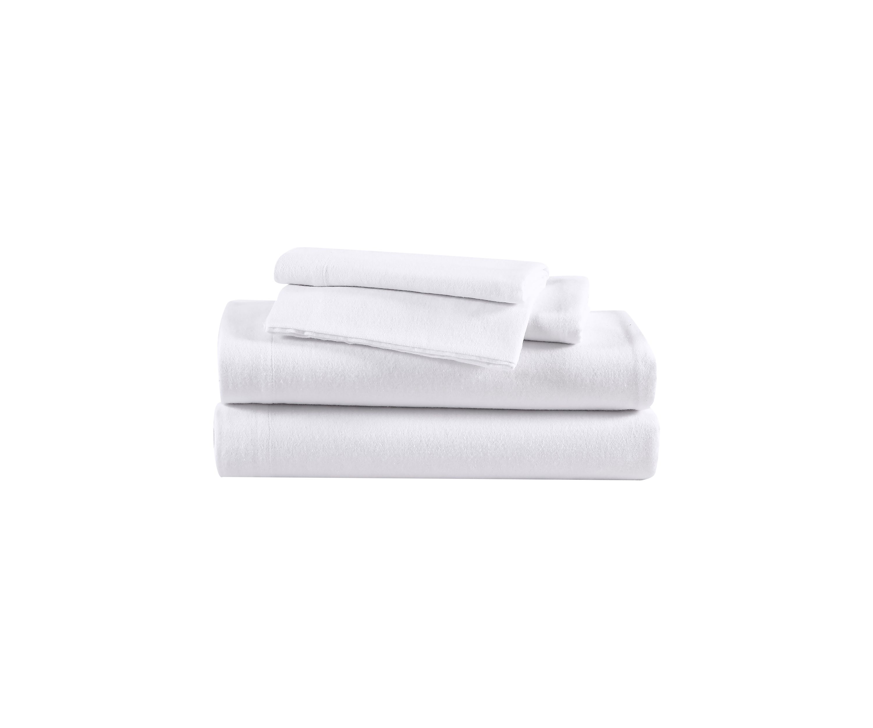 Solid Flannel Sheet Set