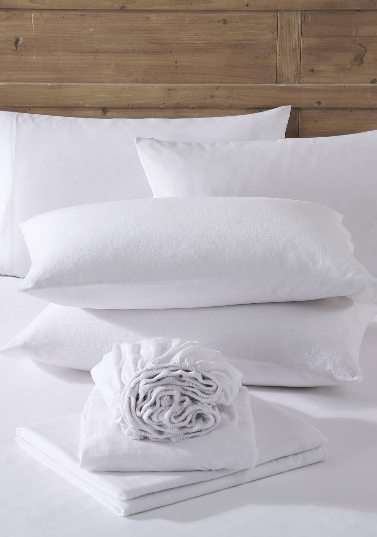 Solid Flannel Sheet Set