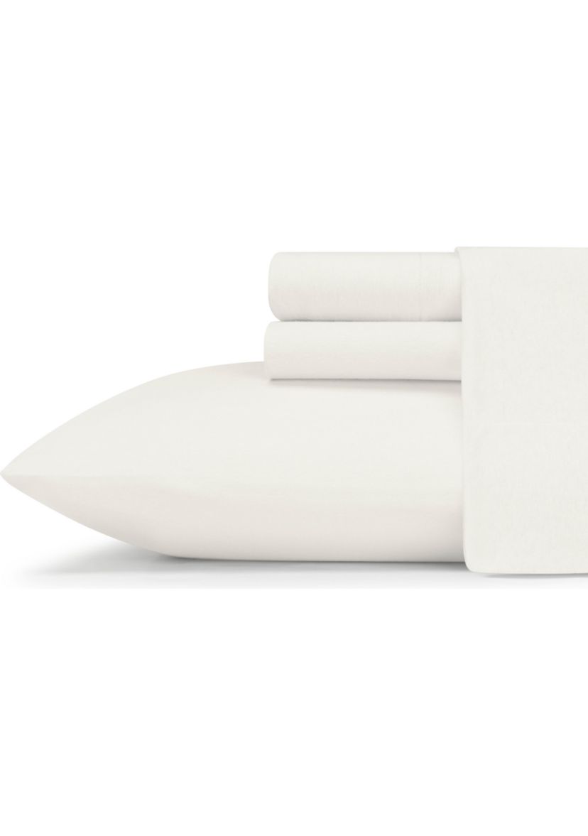 Jersey Knit Solid Sheet Set