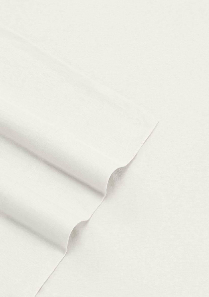 Jersey Knit Solid Sheet Set