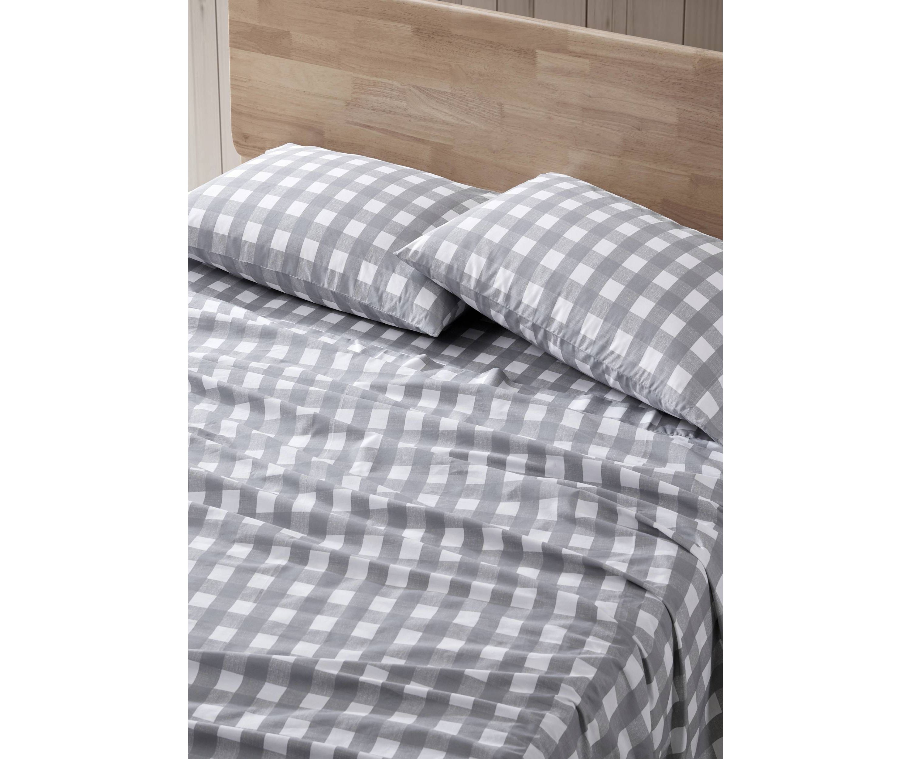 Lakehouse Plaid Cotton Sheet Set
