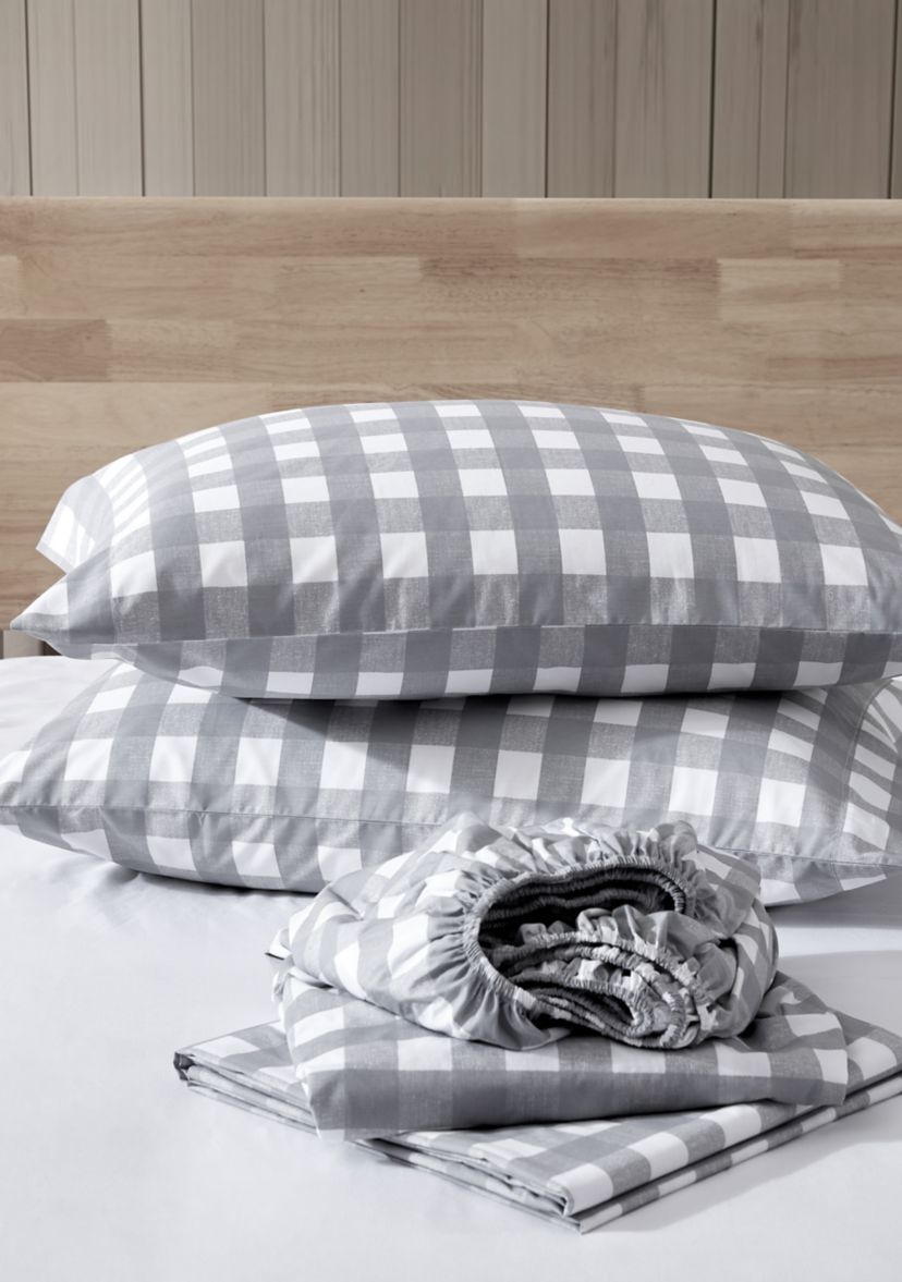 Lakehouse Plaid Cotton Sheet Set