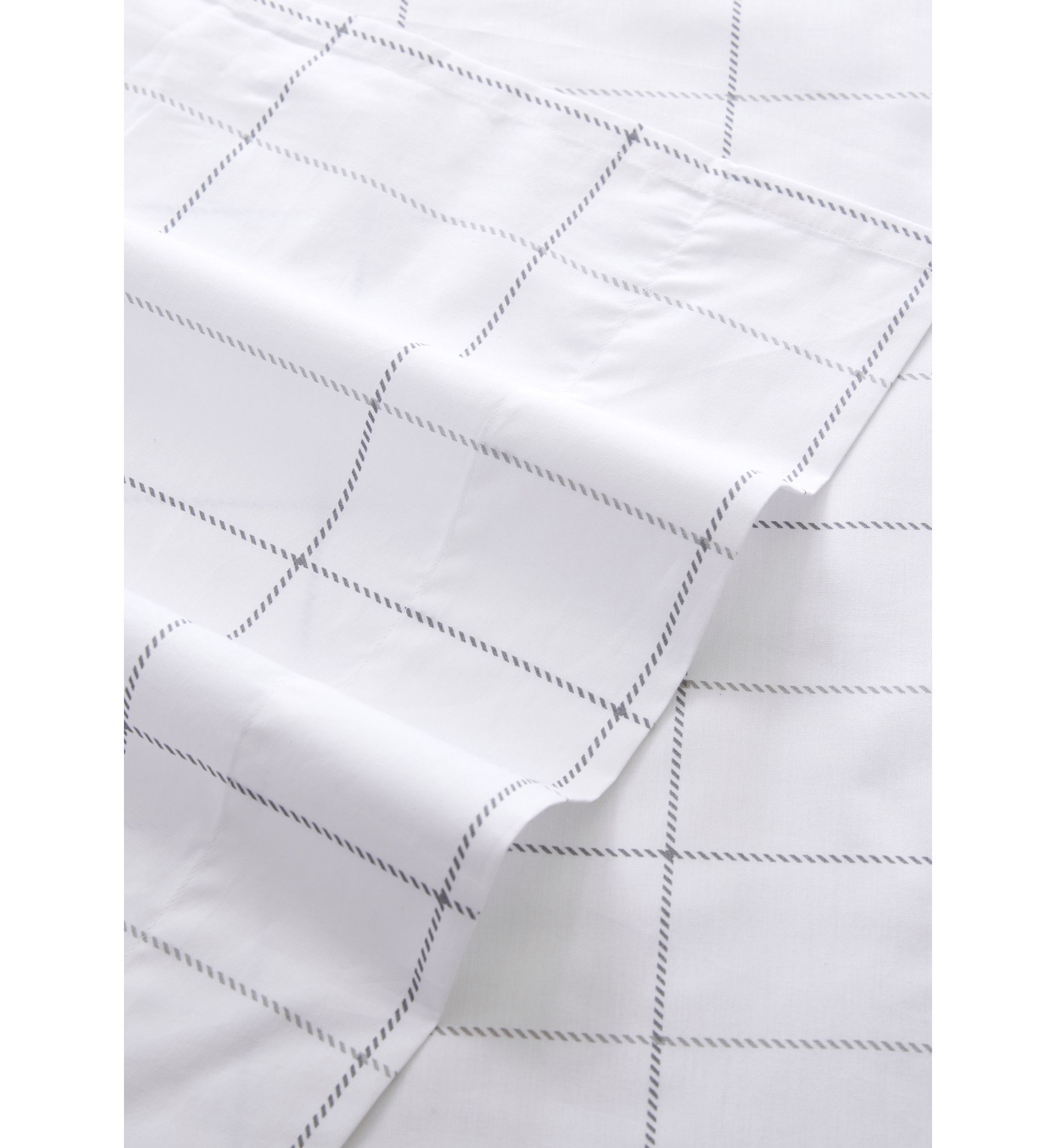 Northern Plaid 4-Piece Percale Cotton Sheet Set