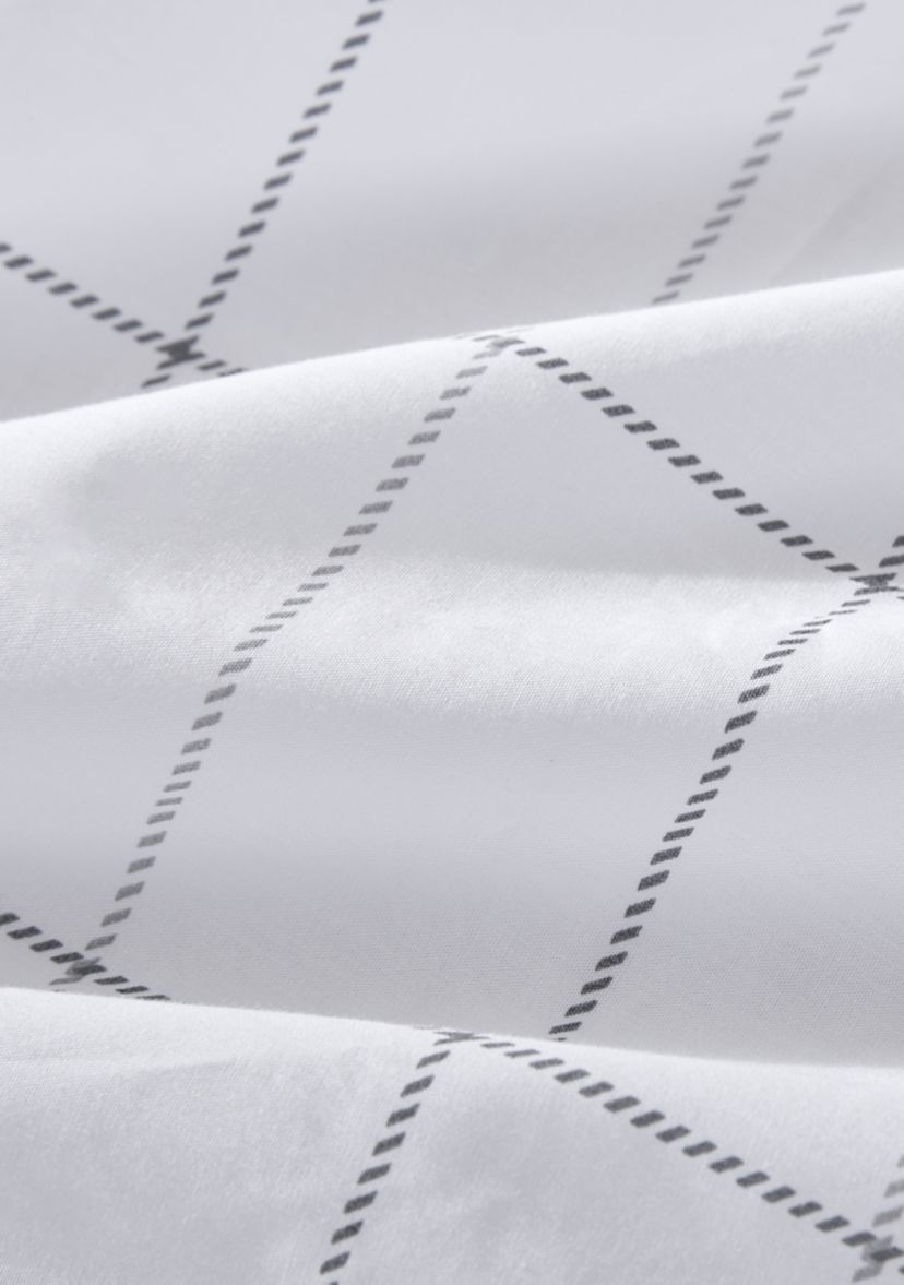 Northern Plaid 4-Piece Percale Cotton Sheet Set