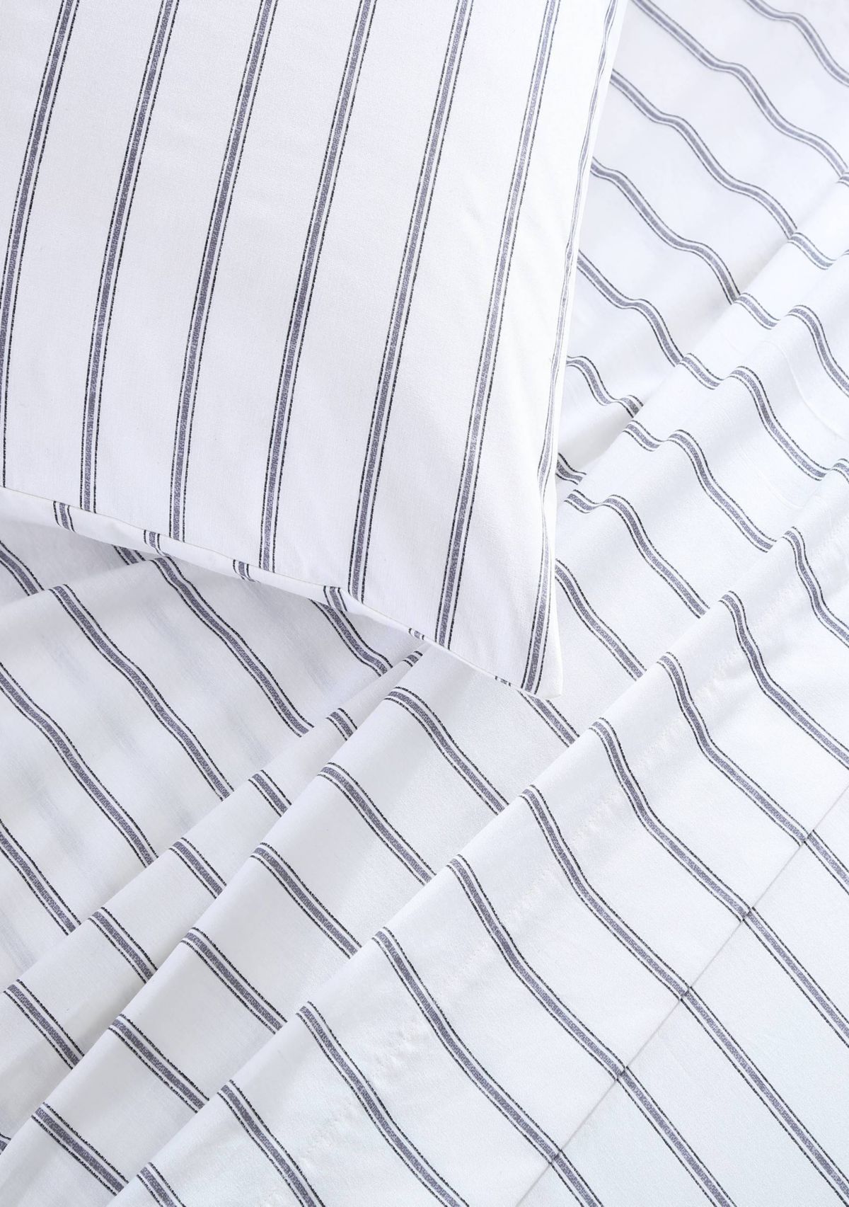 Trenton Stripe 3-Piece Cotton Sheet Set