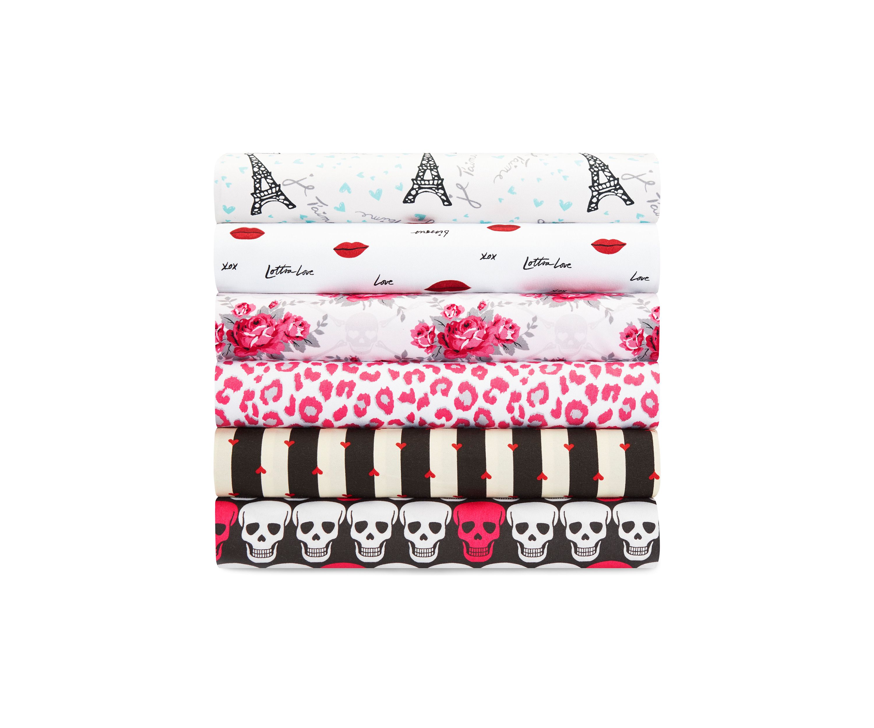 Skull Rose Trellis Sheet Set