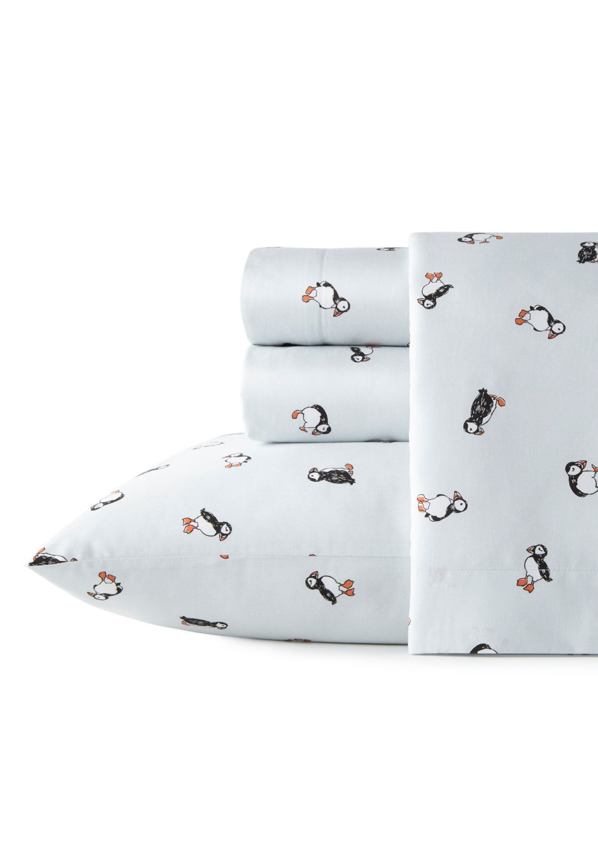 Puffin Paradise Cotton Sheet Set