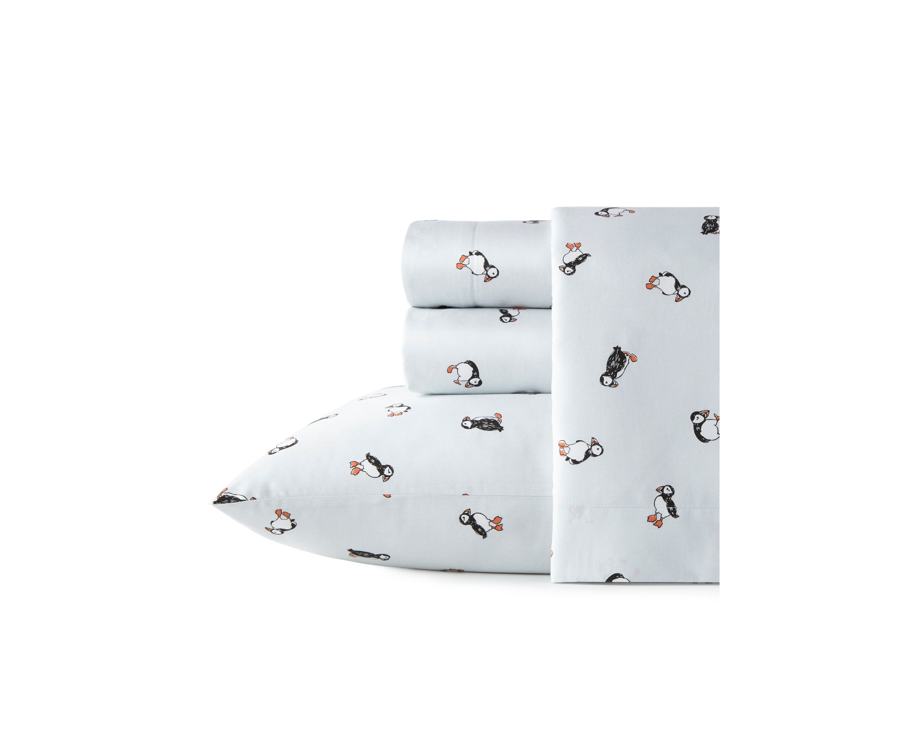 Puffin Paradise Cotton Sheet Set