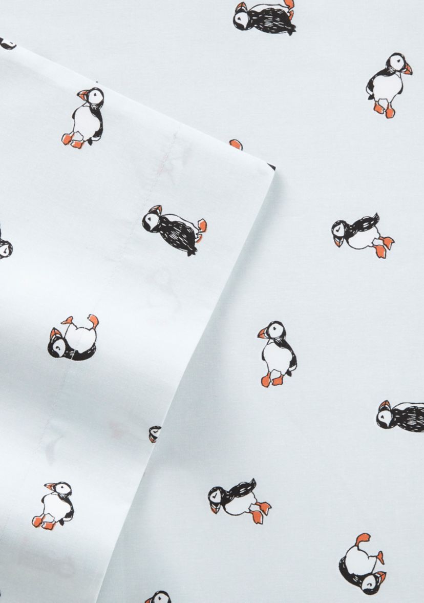 Puffin Paradise Cotton Sheet Set