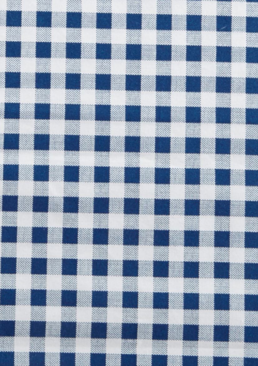 Gingham Plaid Cotton Sheet Set