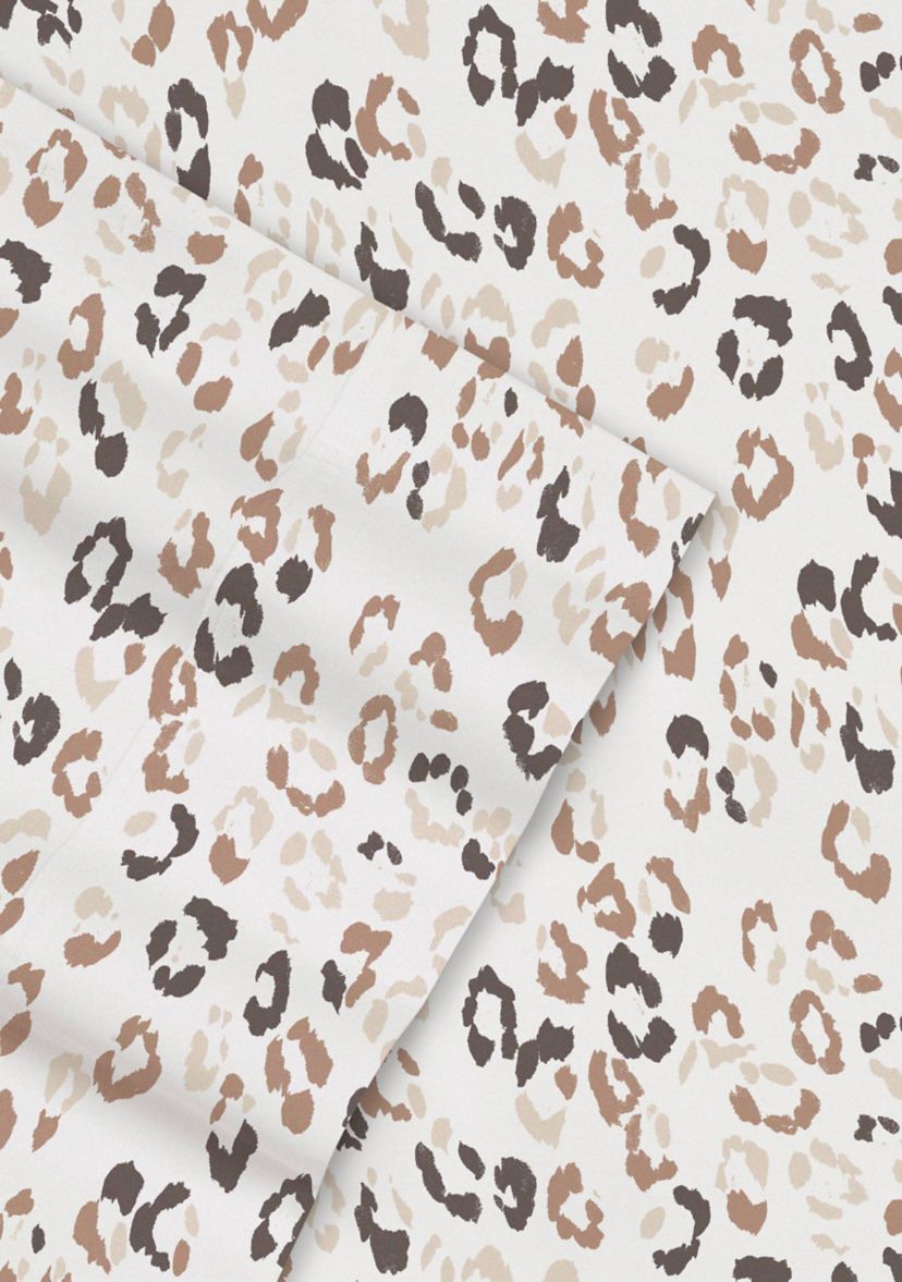 Leopard Cotton Sheet Set