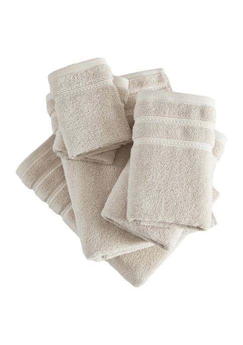 Laura Ashley Wakefield Solid Cotton Towel Set