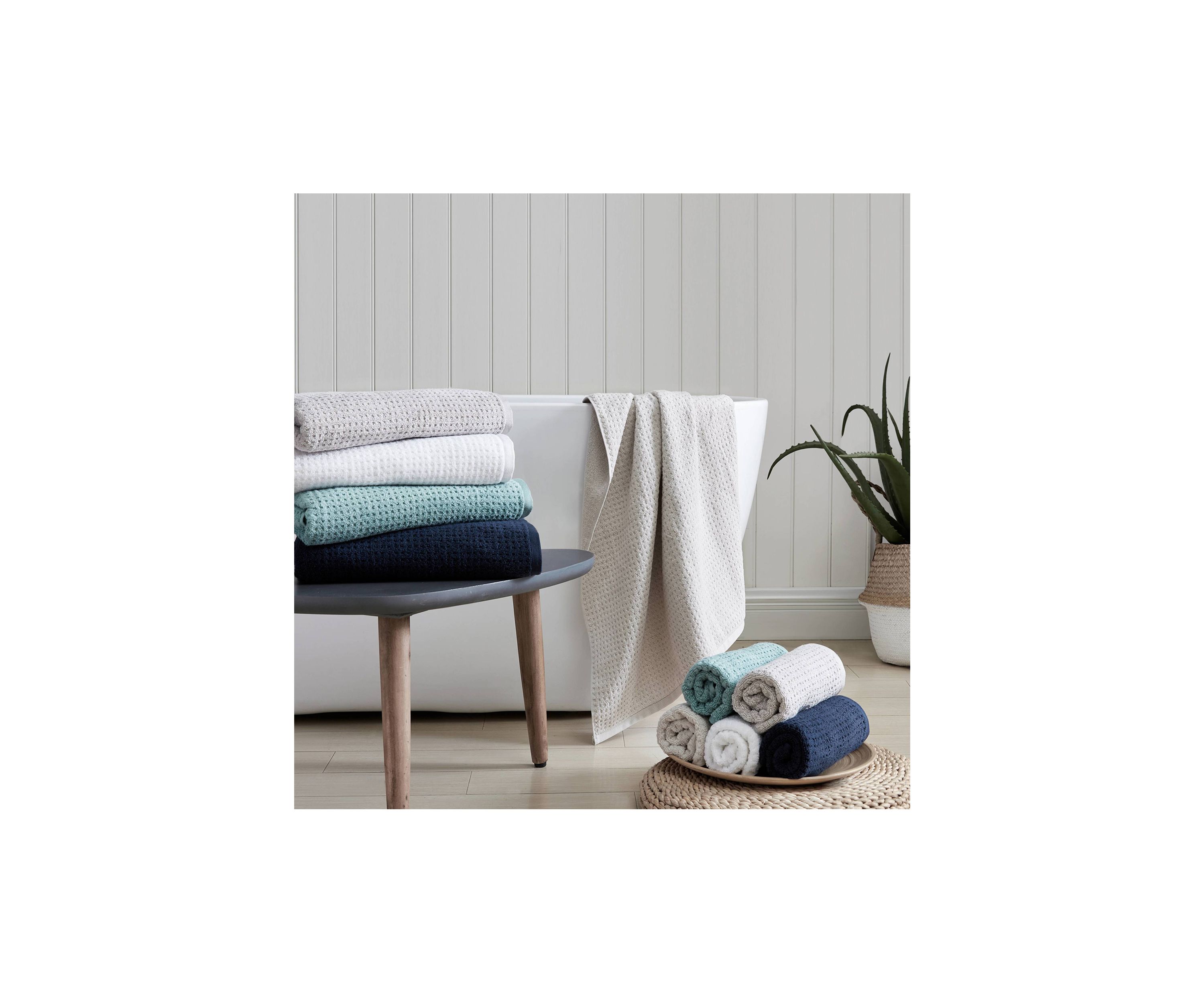 Northern Pacific 100% Cotton Terry- 2 Piece- Towel Set