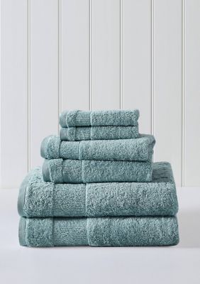 Dkny, Bath, Dkny Cornflower Blue Solid 8piece Oversized Bath Towel Set 0  Cotton Towels