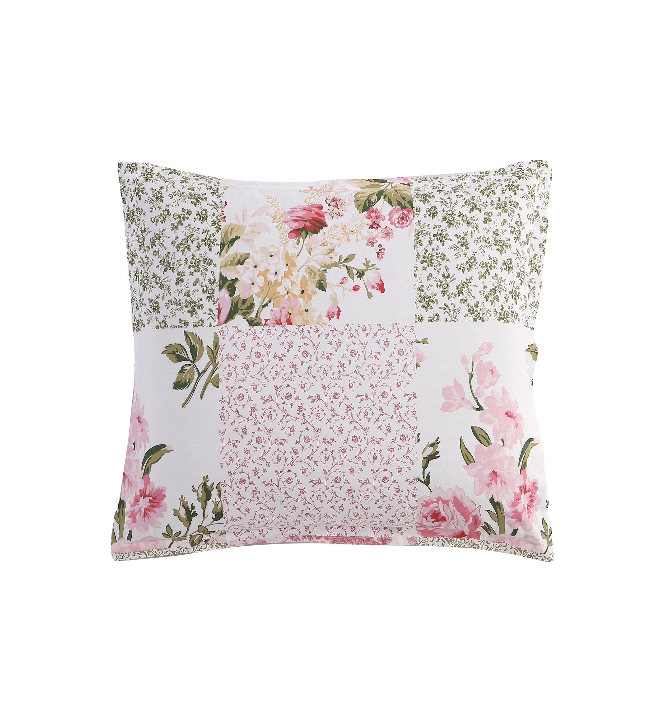 Ailyn 7-Piece Floral Cotton Comforter Bonus Set