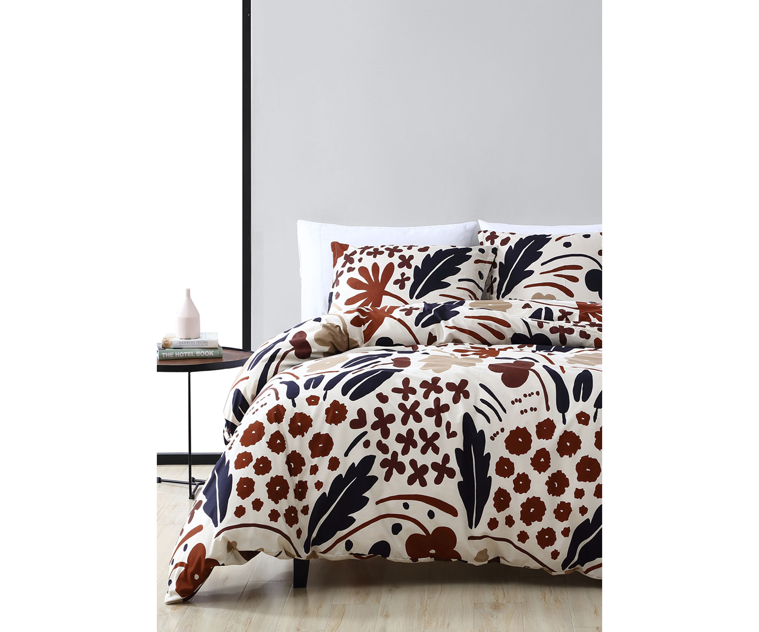 Suvi 2-Piece Floral T200 Cotton Comforter Set