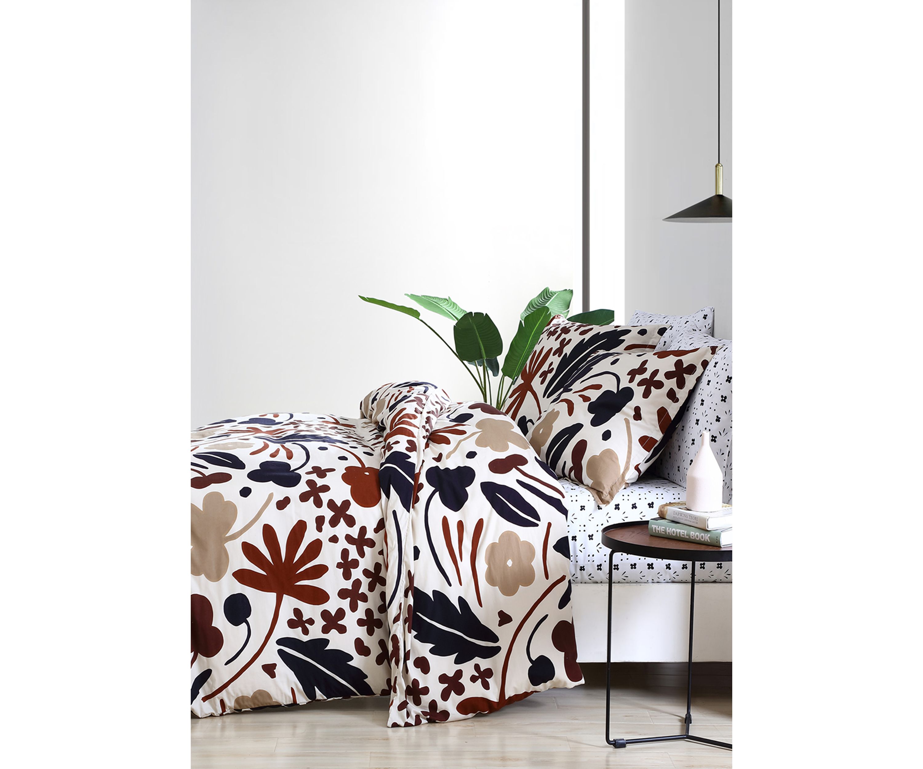 Suvi 2-Piece Floral T200 Cotton Comforter Set