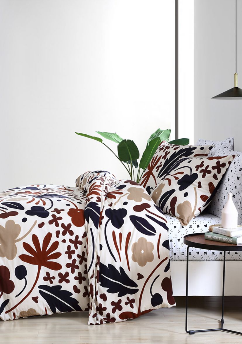 Suvi 2-Piece Floral T200 Cotton Comforter Set