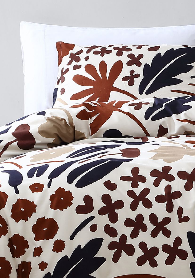Suvi 2-Piece Floral T200 Cotton Comforter Set