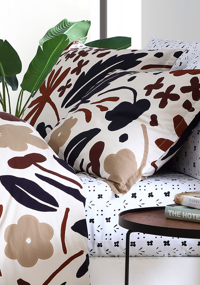 Suvi 2-Piece Floral T200 Cotton Comforter Set