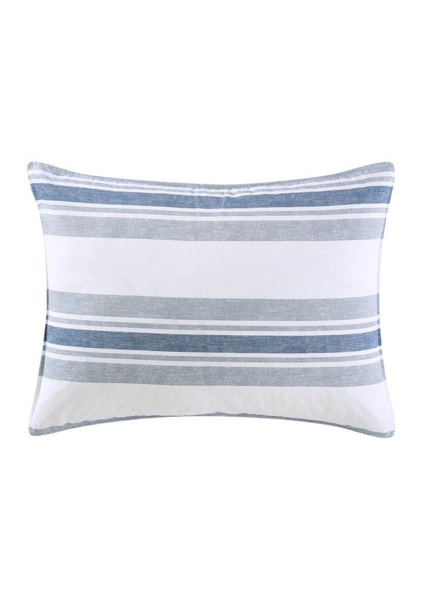 Bay Shore 3-Piece Striped Cotton Comforter Set