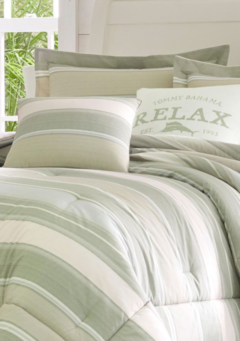 Serenity 5-Piece Striped Cotton Comforter Set