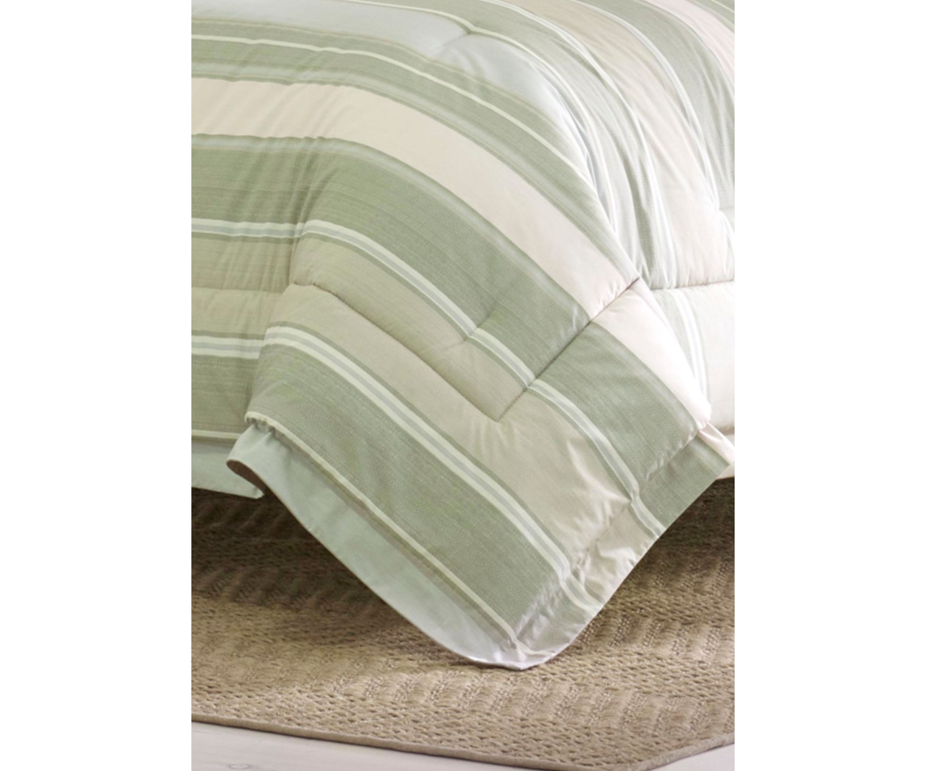 Serenity 5-Piece Striped Cotton Comforter Set
