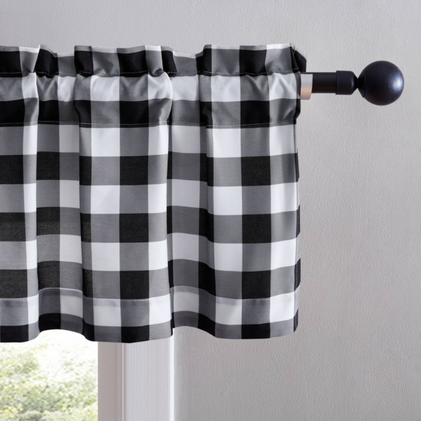 Mountain Plaid Valance
