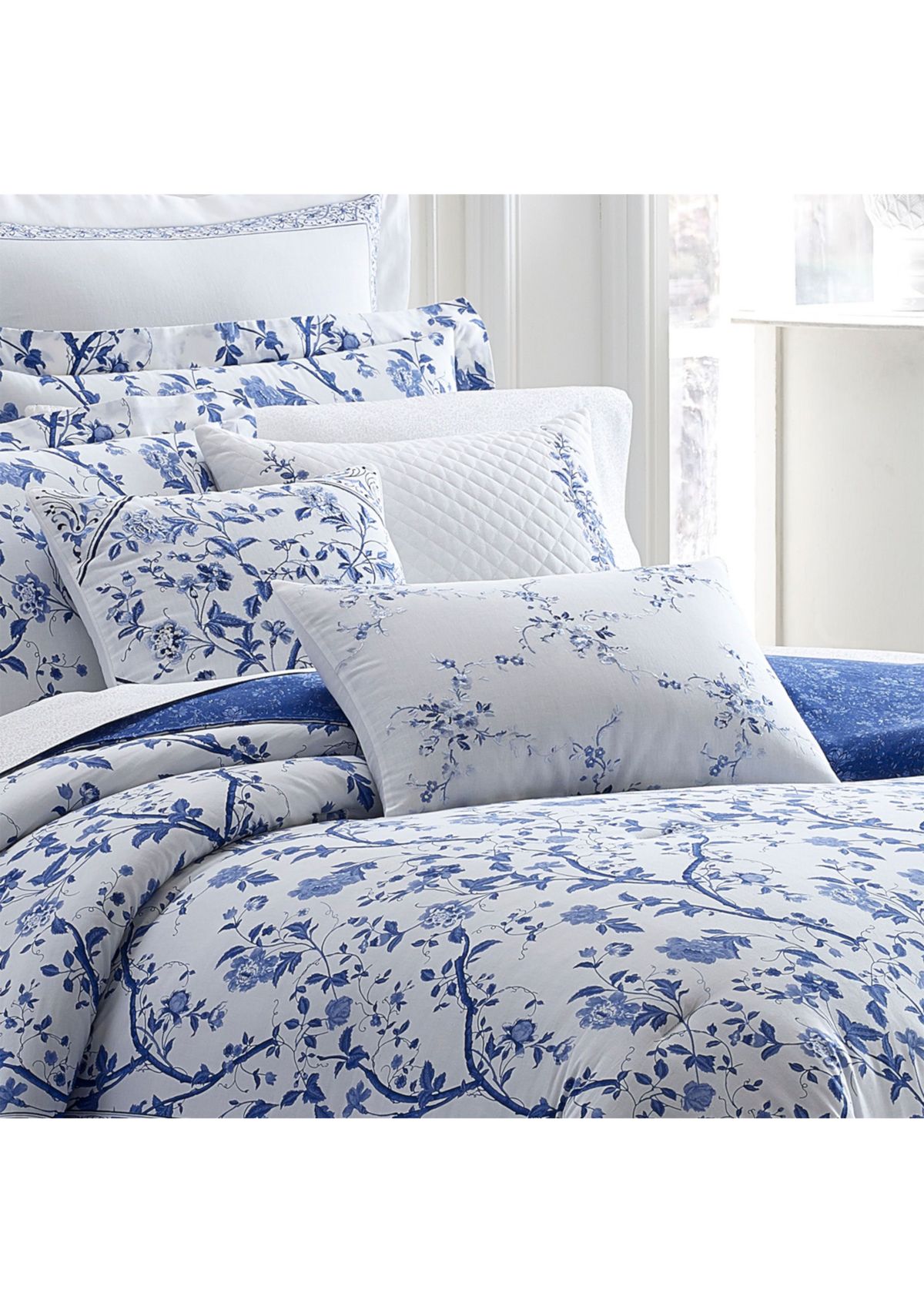 Charlotte 2-Piece Floral Cotton Duvet Cover Set