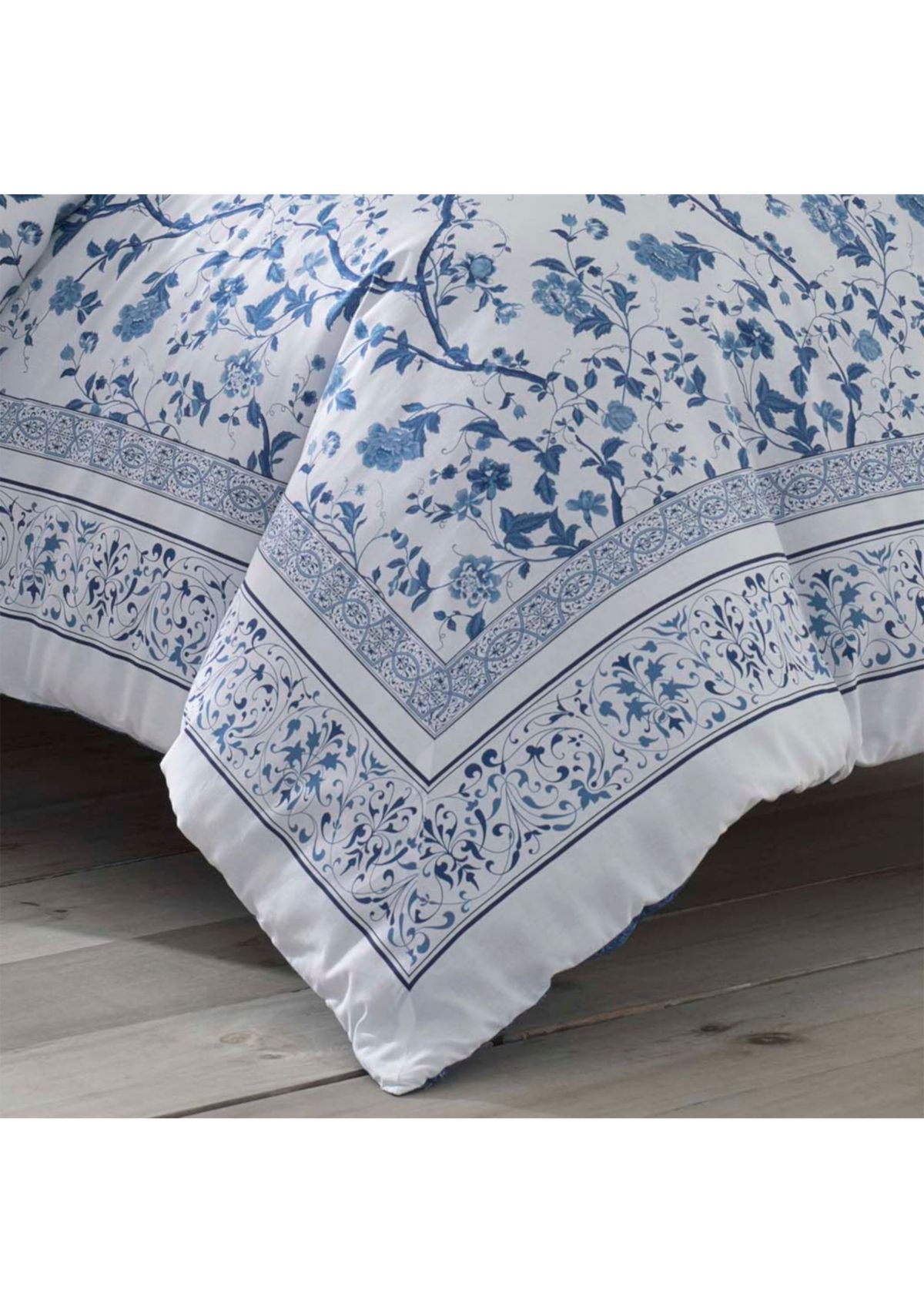 Charlotte 2-Piece Floral Cotton Duvet Cover Set