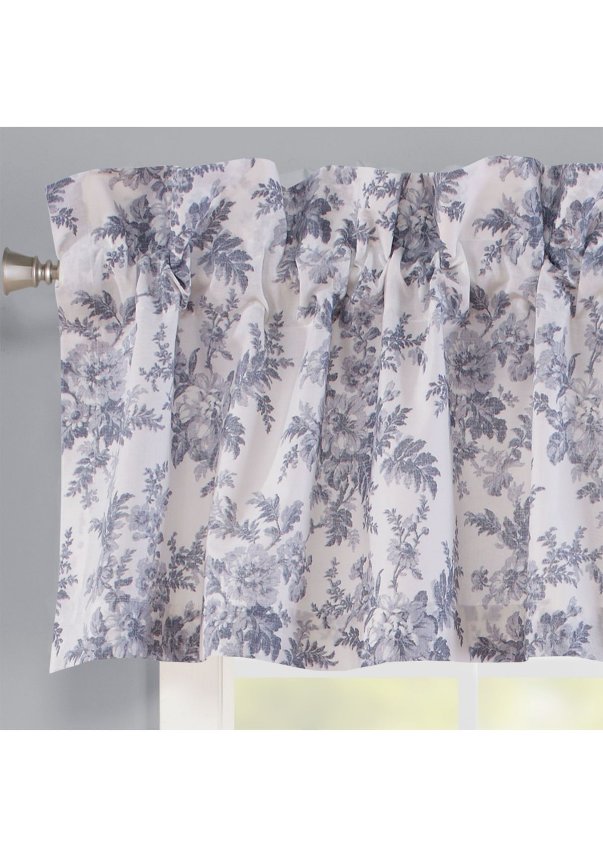 Annalise Floral Cotton Tie Up Valance