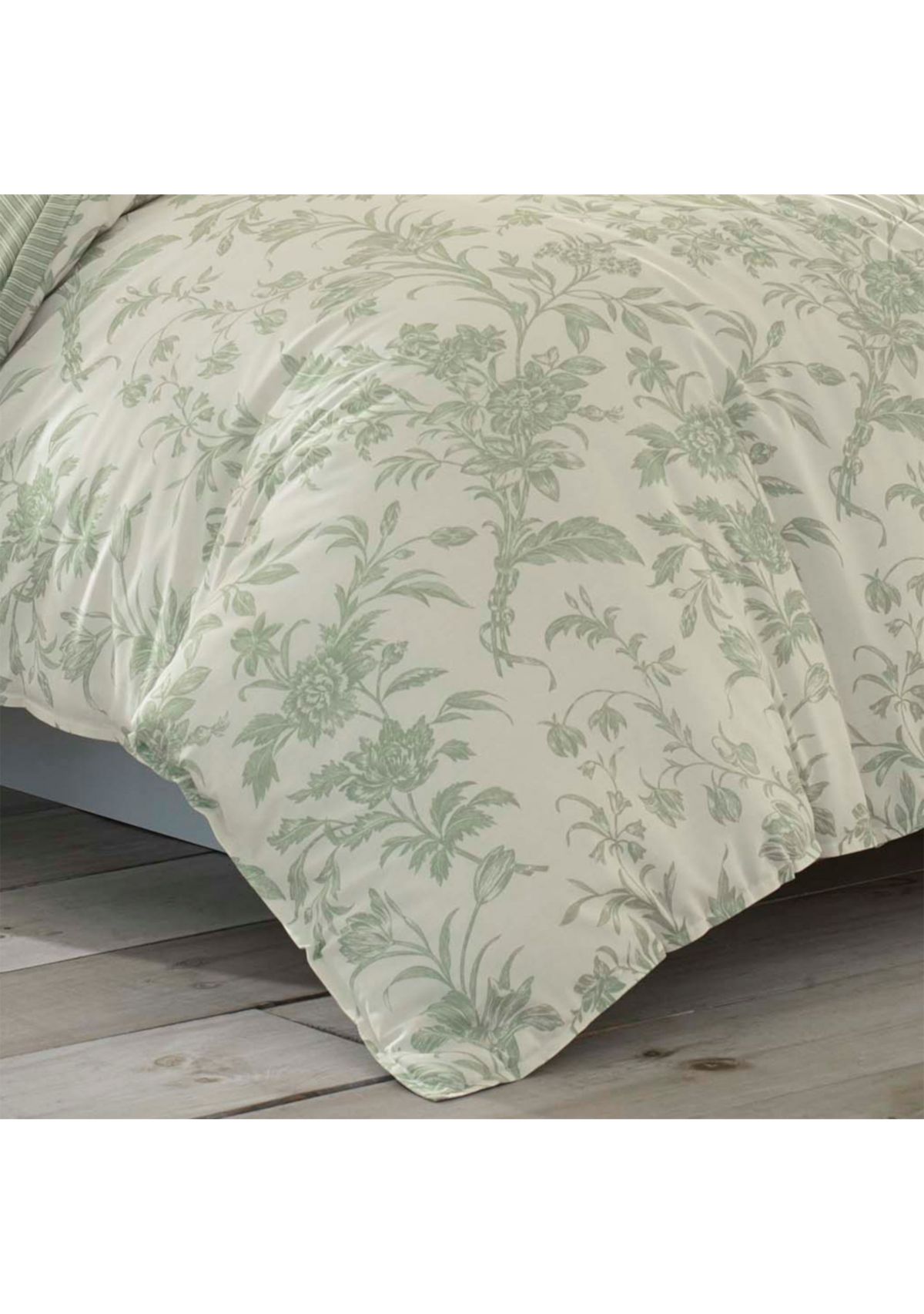 Natalie 3-Piece Floral Cotton Duvet Cover Set