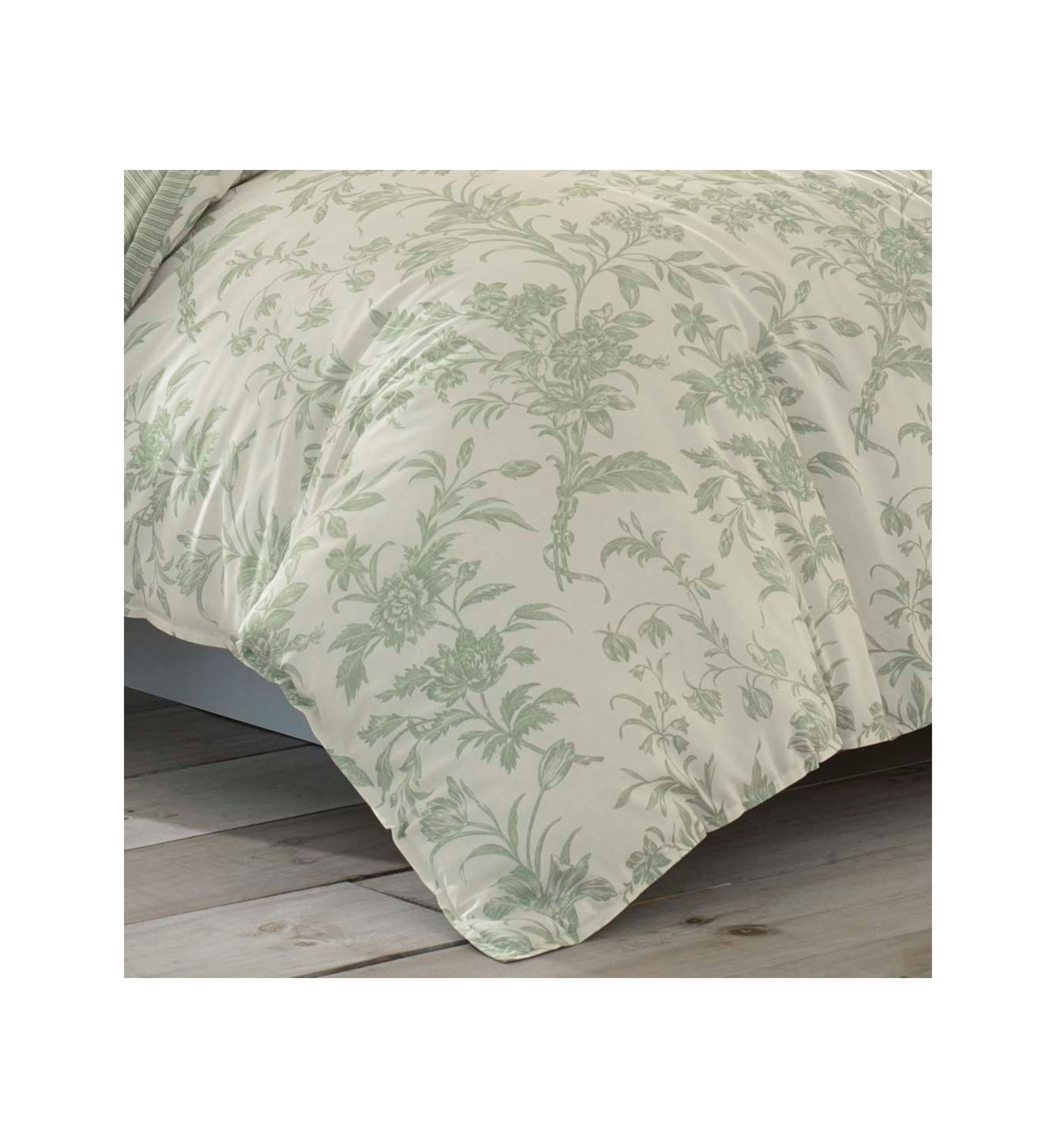 Natalie 3-Piece Floral Cotton Duvet Cover Set