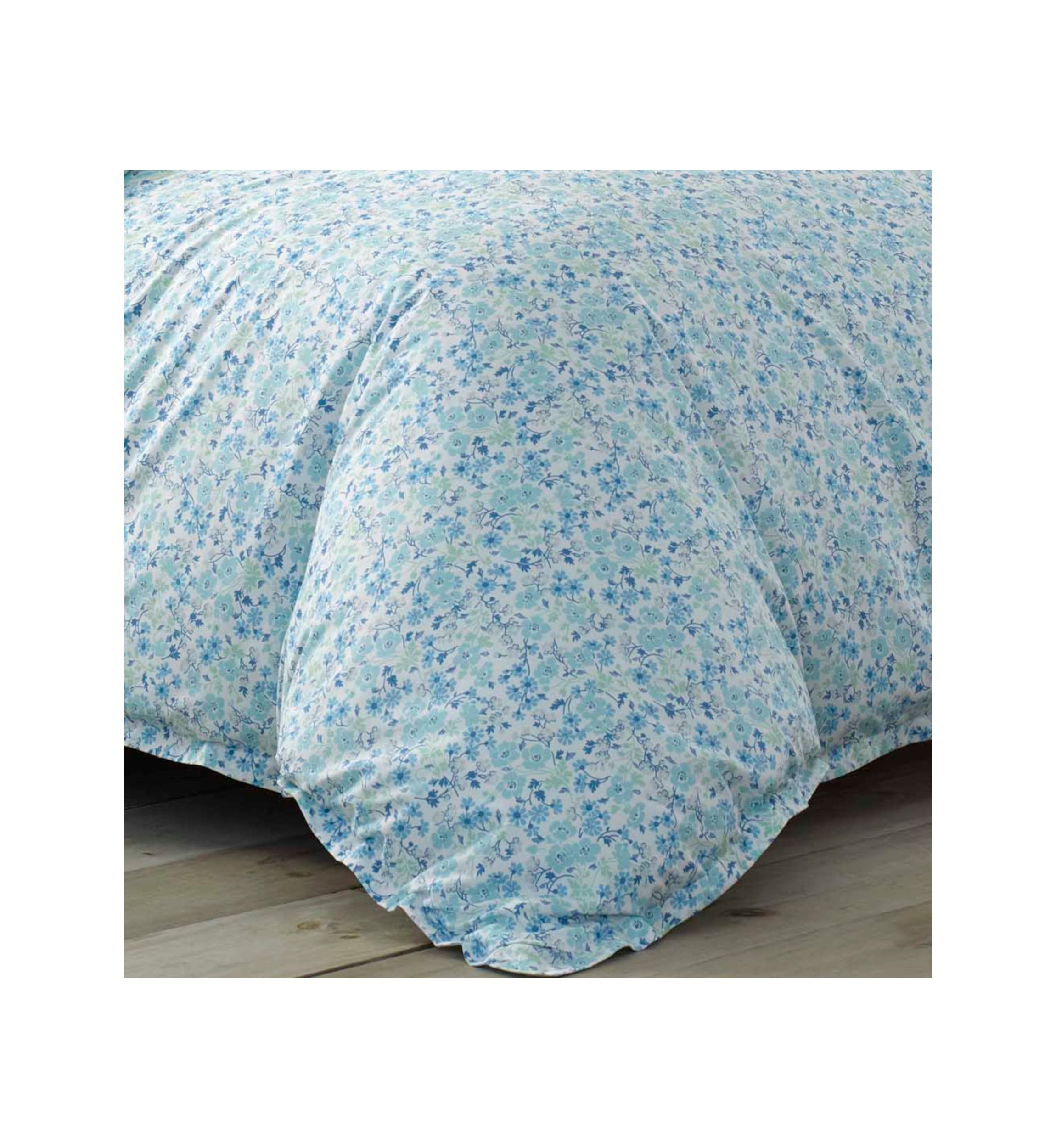 Jaynie 2-Piece Floral Cotton Duvet Cover Set