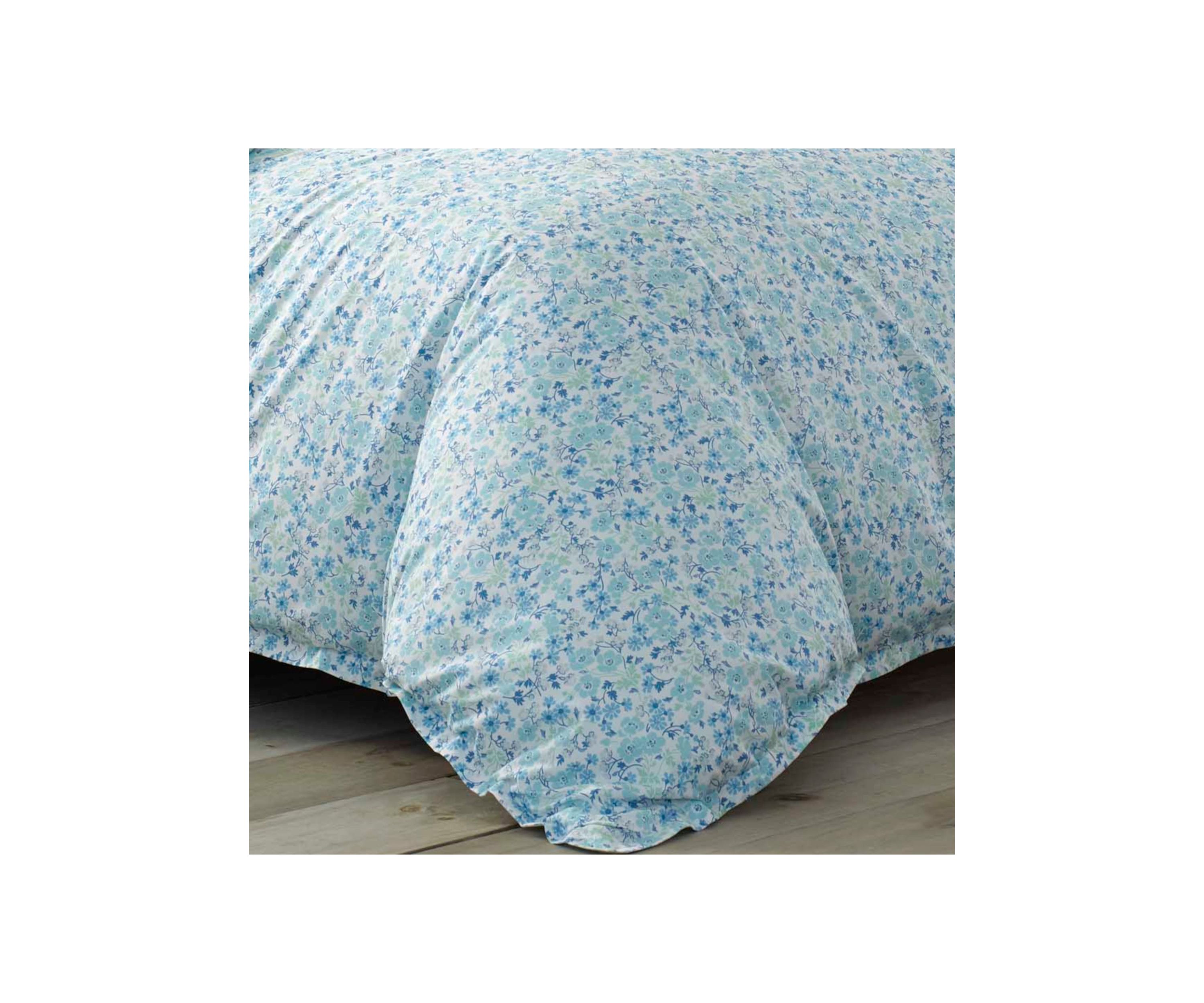 Jaynie 2-Piece Floral Cotton Duvet Cover Set