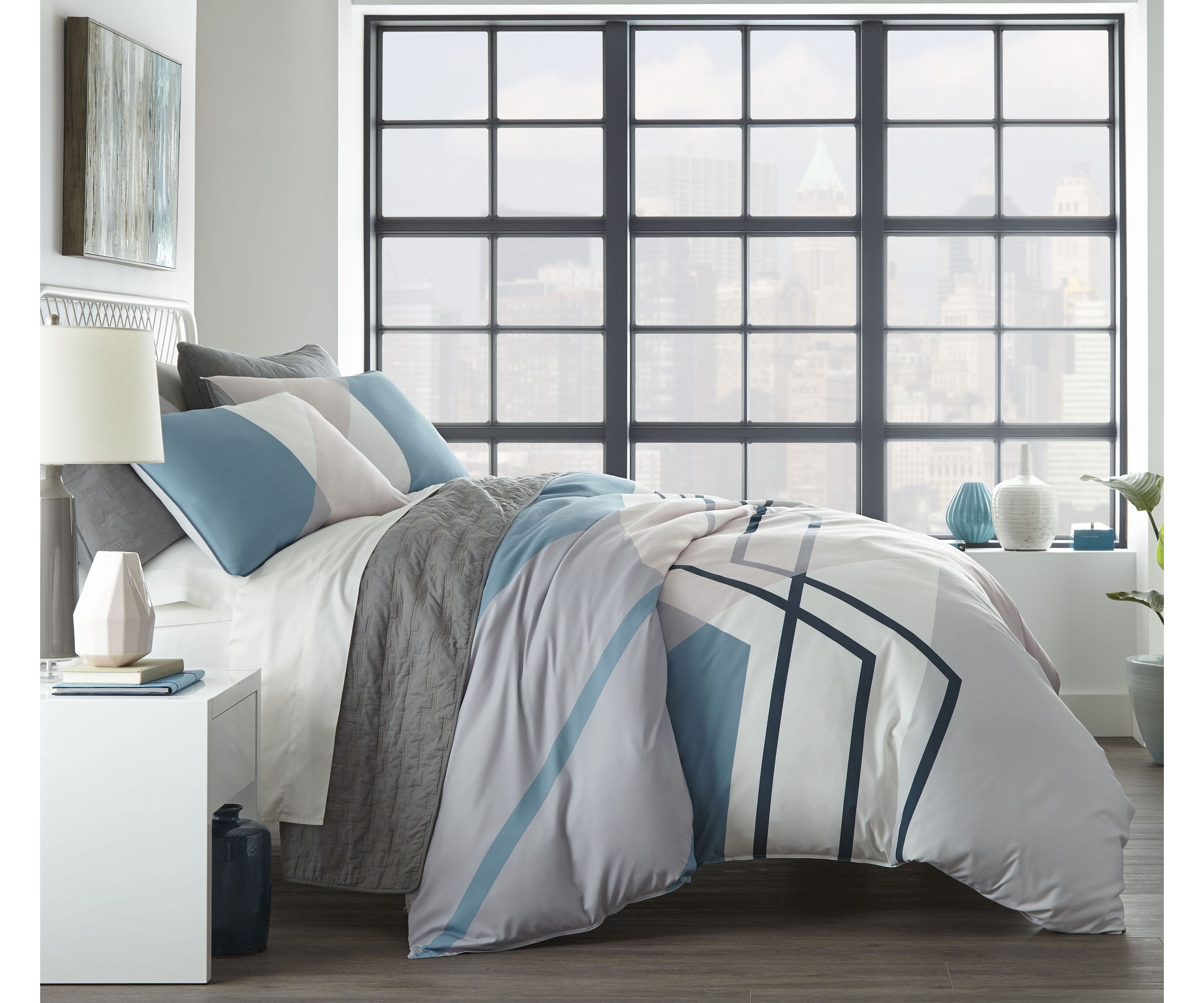 Thornton Microfiber Duvet Cover Set