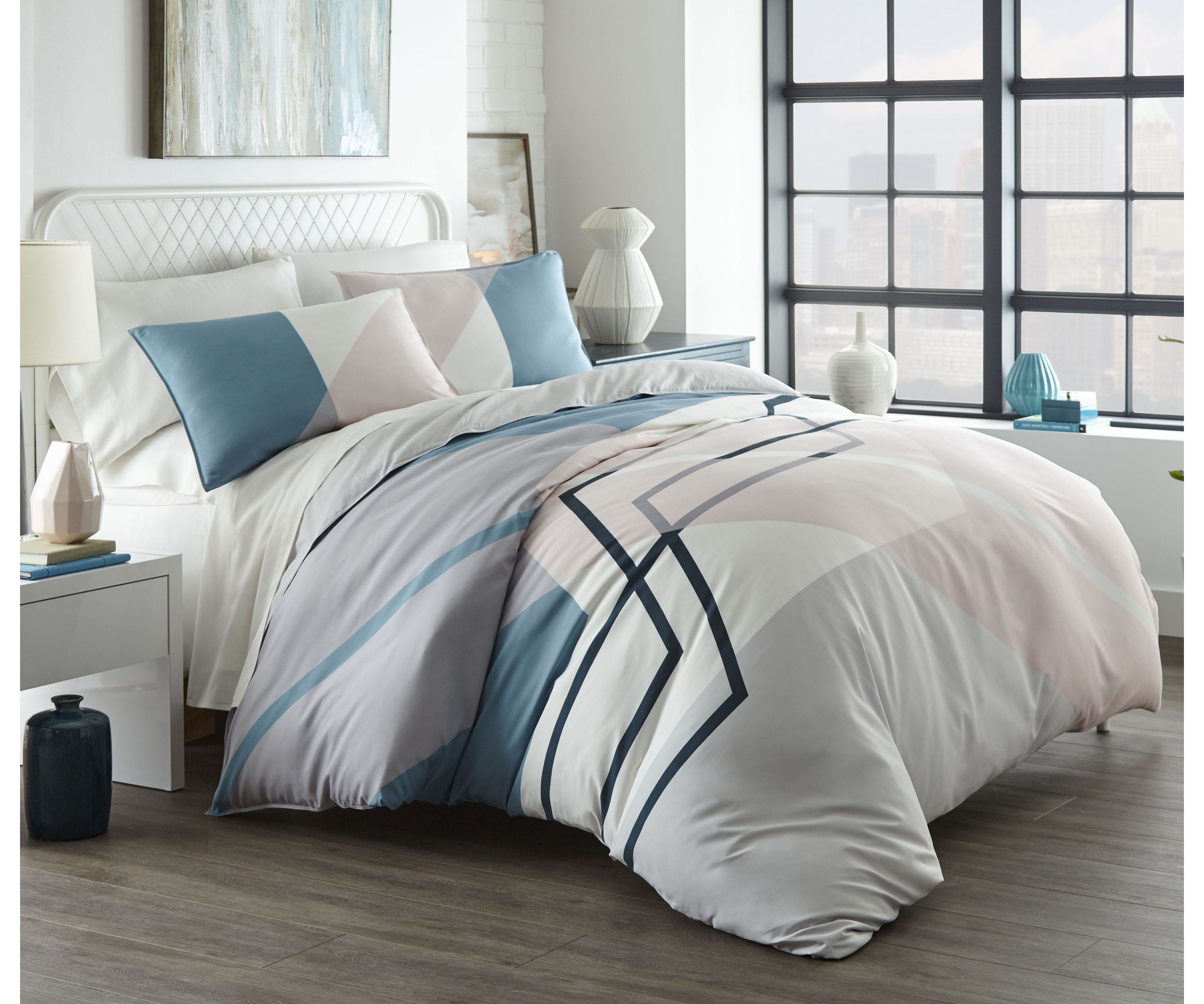 Thornton Microfiber Duvet Cover Set