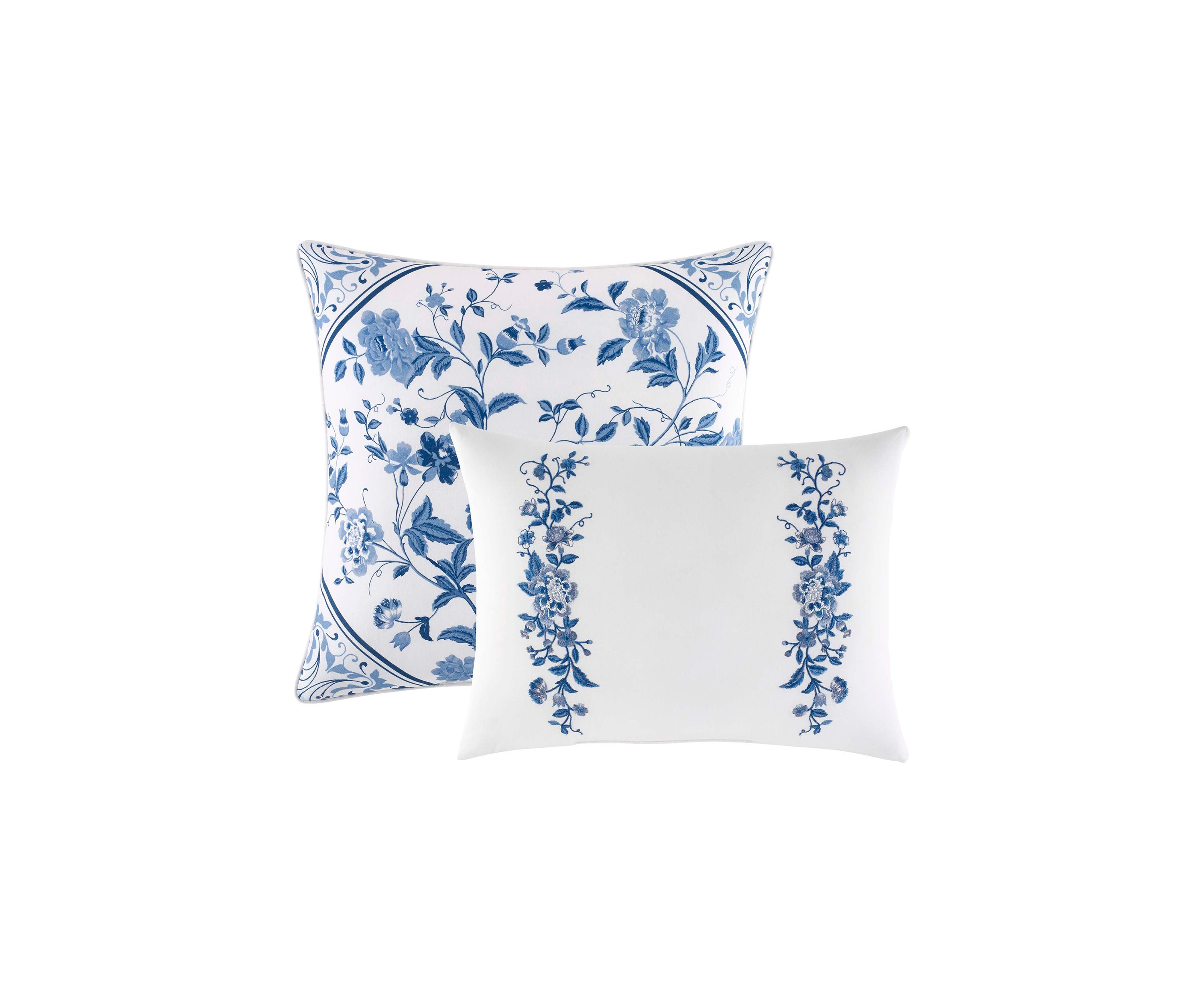Elise 7-Piece Floral Cotton Comforter Set