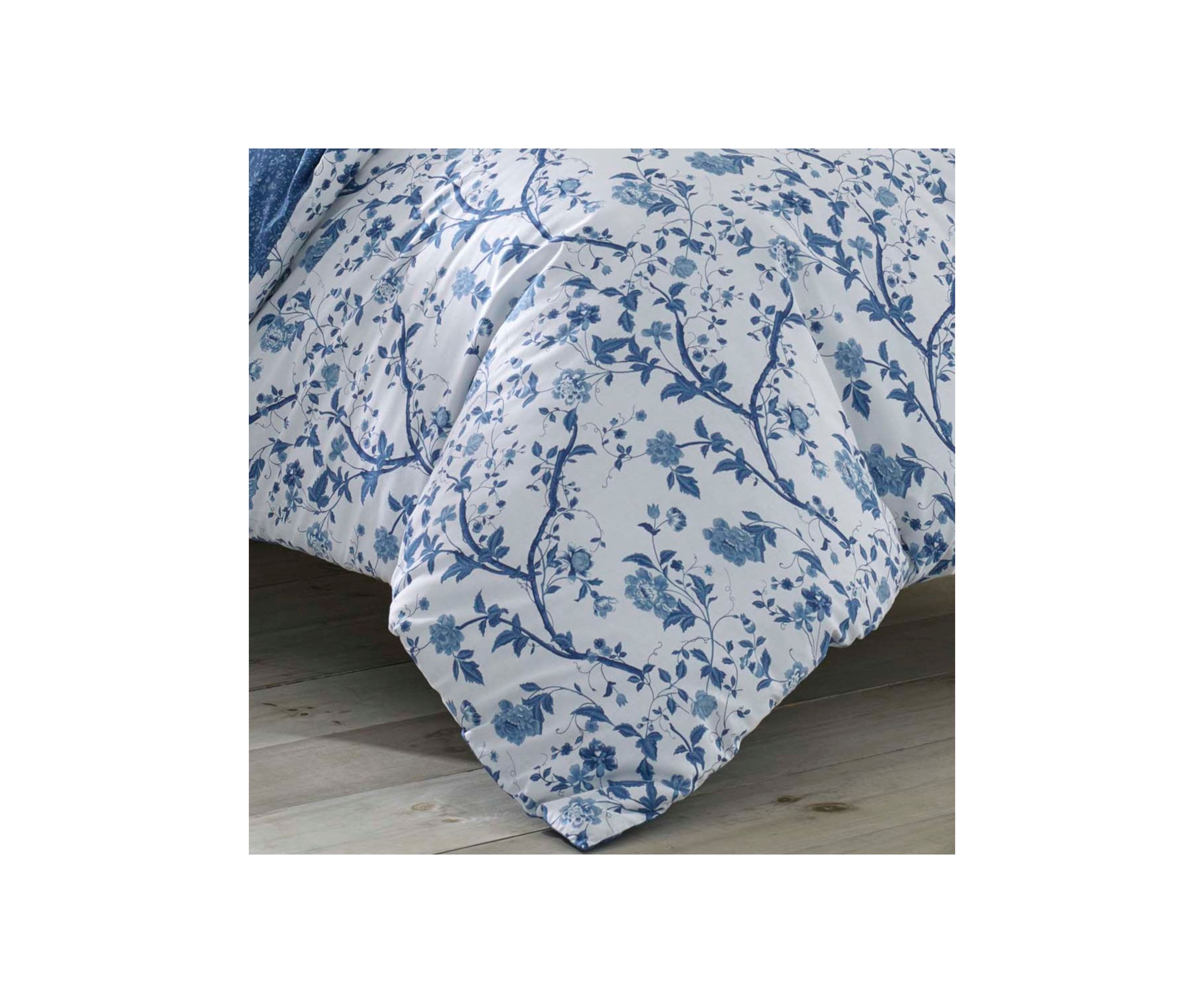Elise 7-Piece Floral Cotton Comforter Set