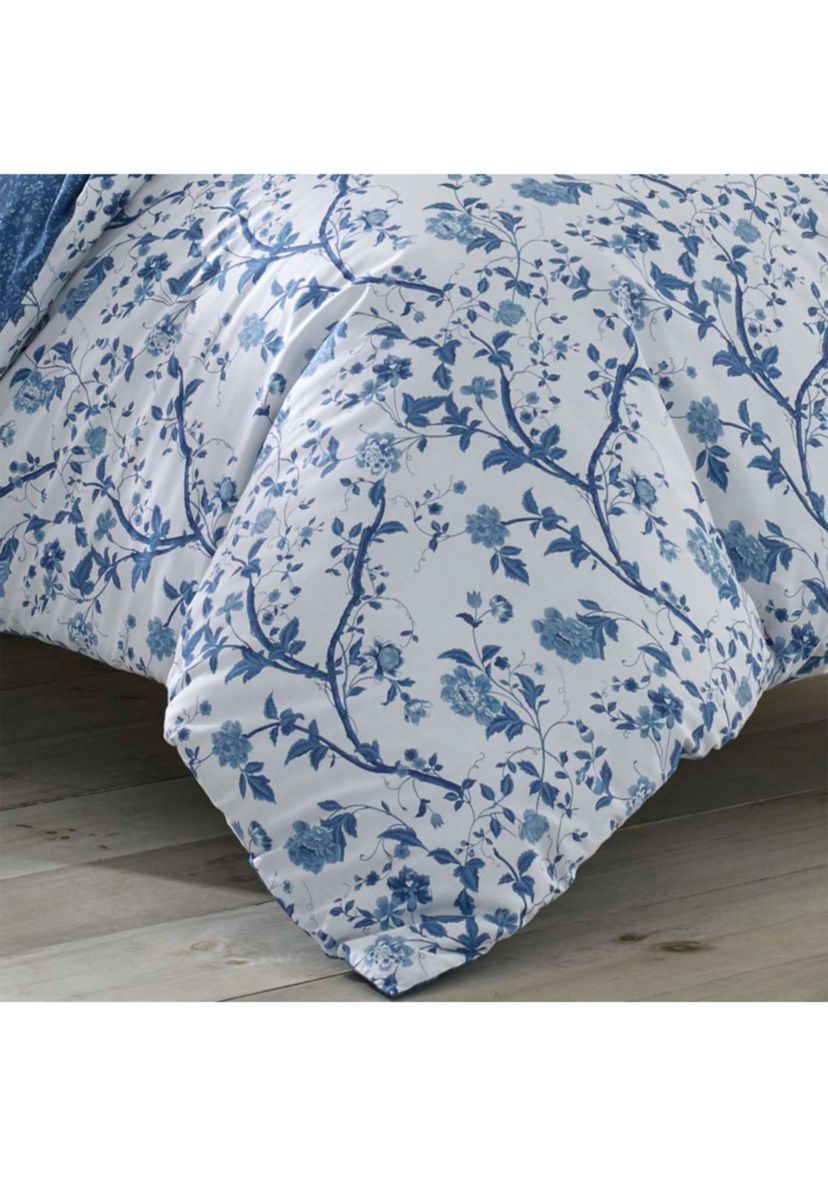 Elise 7-Piece Floral Cotton Comforter Set