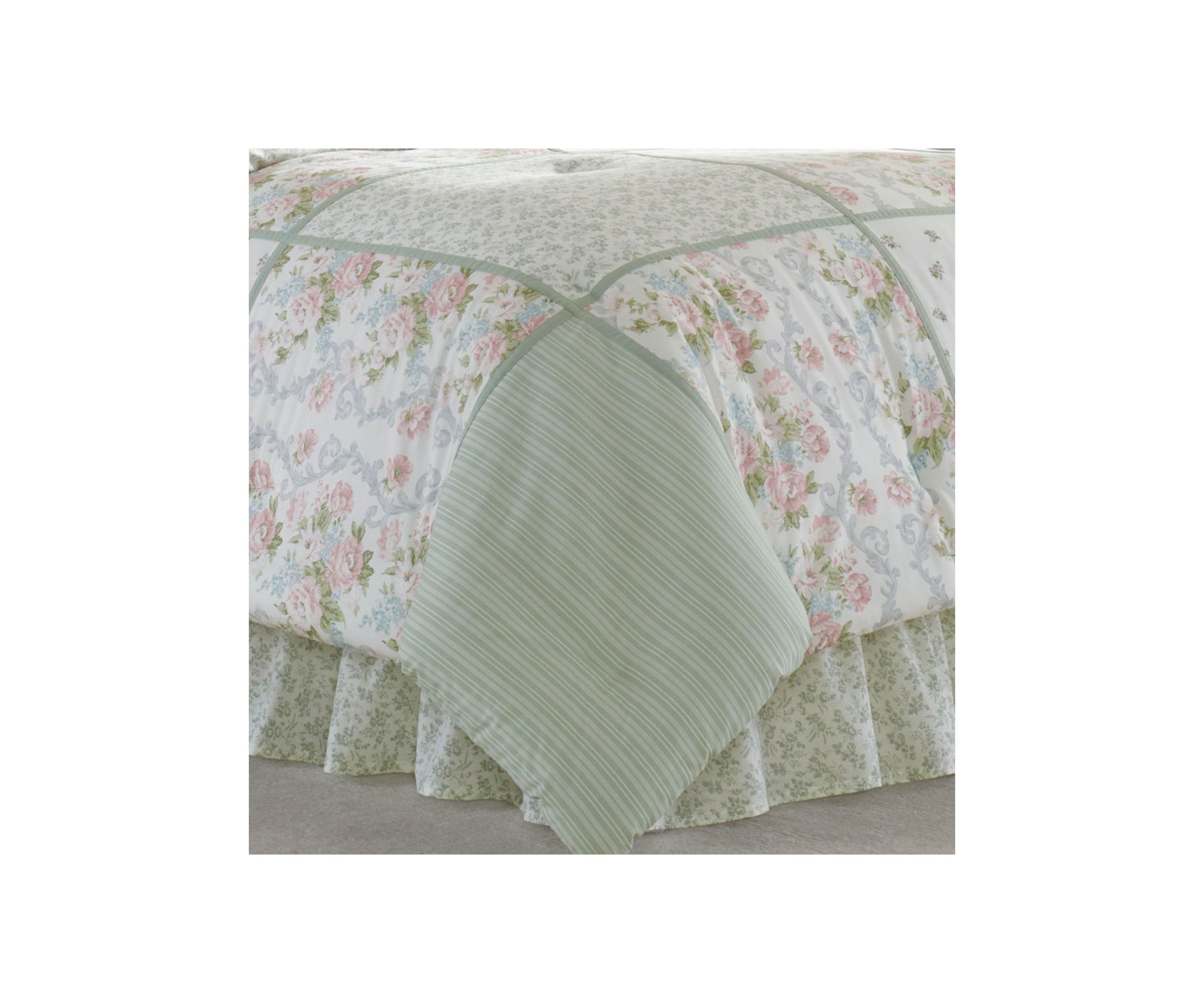 Harper 4-Piece Floral Cotton Comforter Set